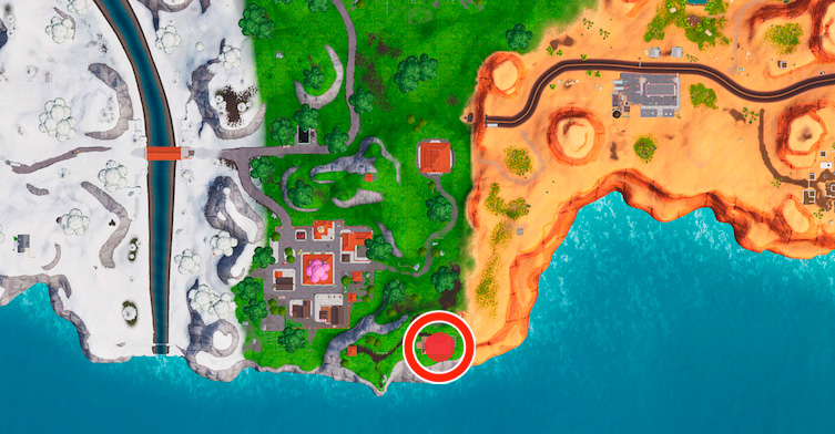 cerdo de piedra fortnite localizacion - mapa fortnite conejo de madera