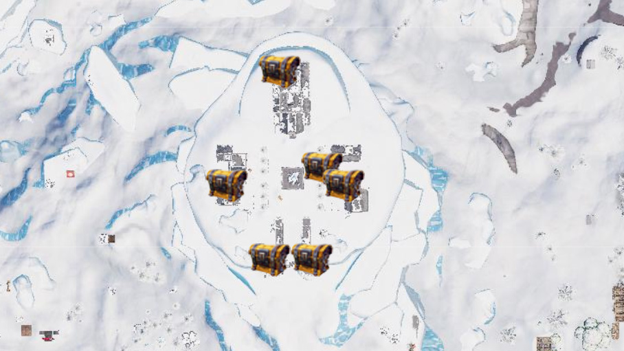Cofres Pico Polar Fortnite Cofres Pico Polar Fortnite