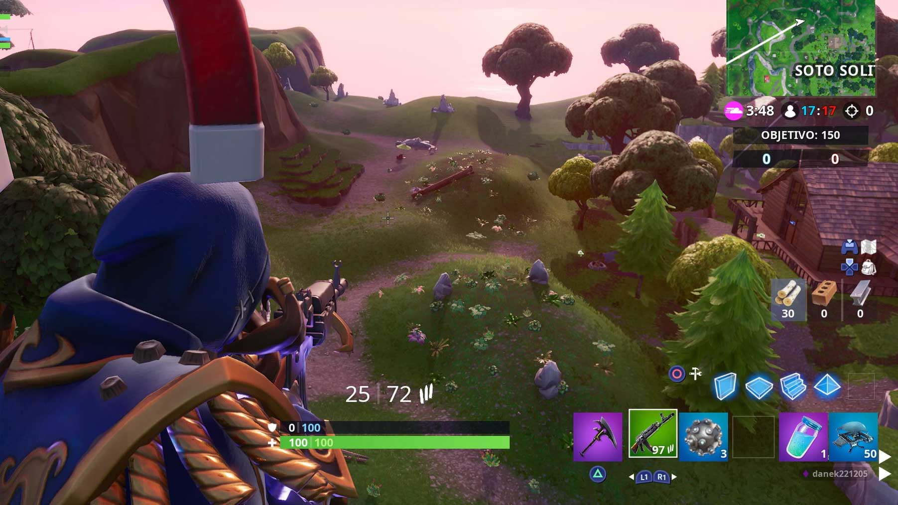 Desafío tirolinas Fortnite Desafío tirolinas Fortnite