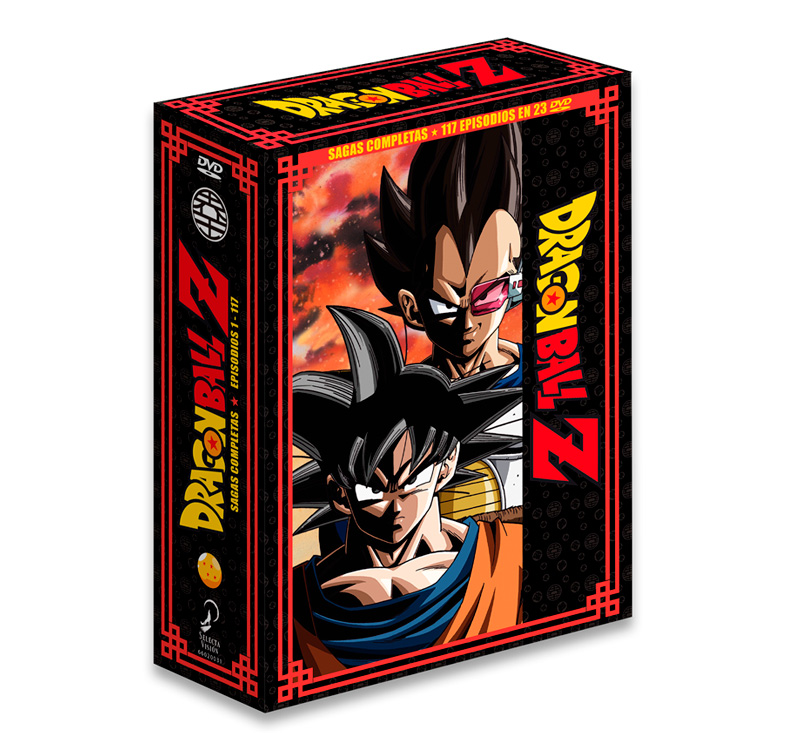 Dragon Ball Z Sagas Completas DVD Box 1 Dragon Ball Z Sagas Completas DVD Box 1