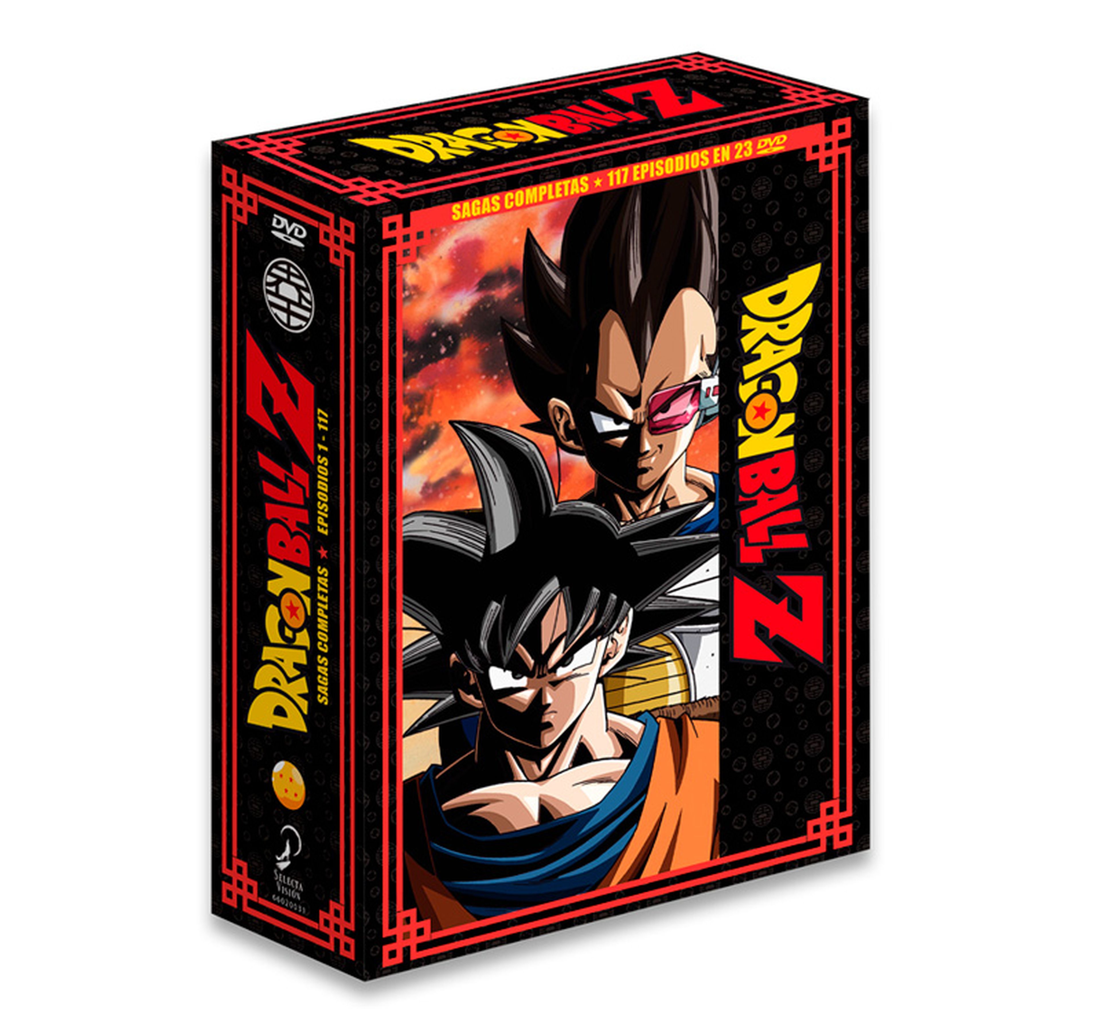 Dragon Ball Z Sagas Completas DVD Box 1