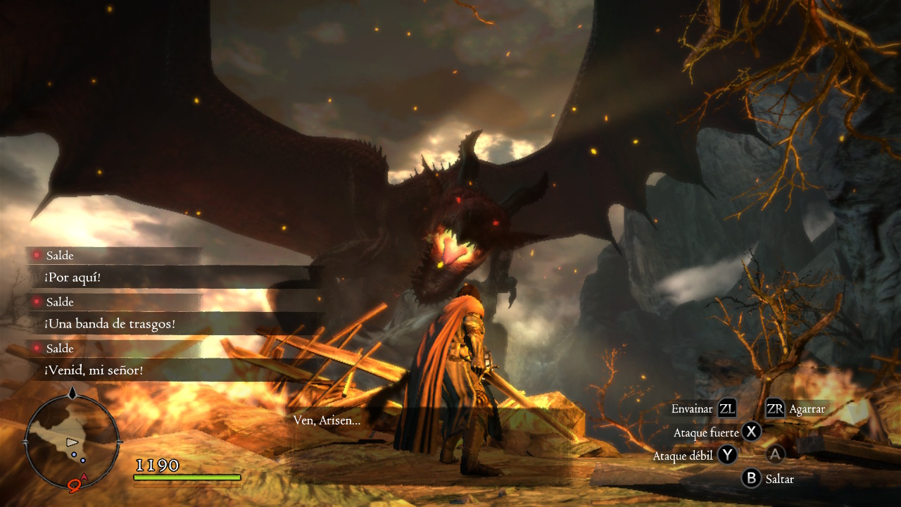 Dragon's Dogma: Dark Arisen en Nintendo Switch Dragons Dogma Dark Arisen Nintendo Switch