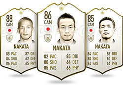 Fifa 19 iconos Hidetoshi Nakata