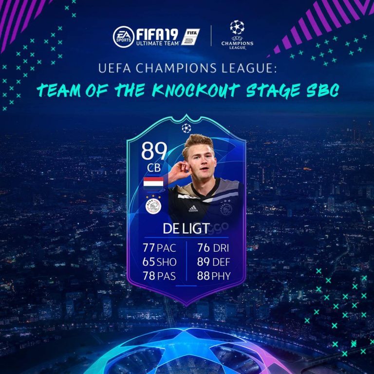 Fifa 19 De Ligt Fifa 19 De Ligt Ultimate Team