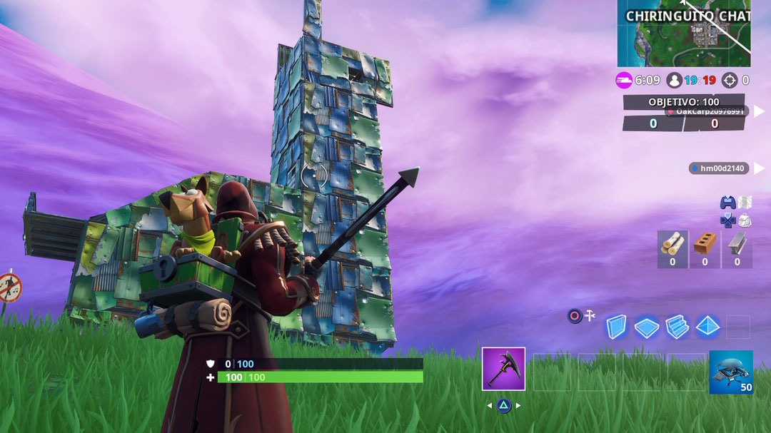 Mapa fortnite conejo de madera