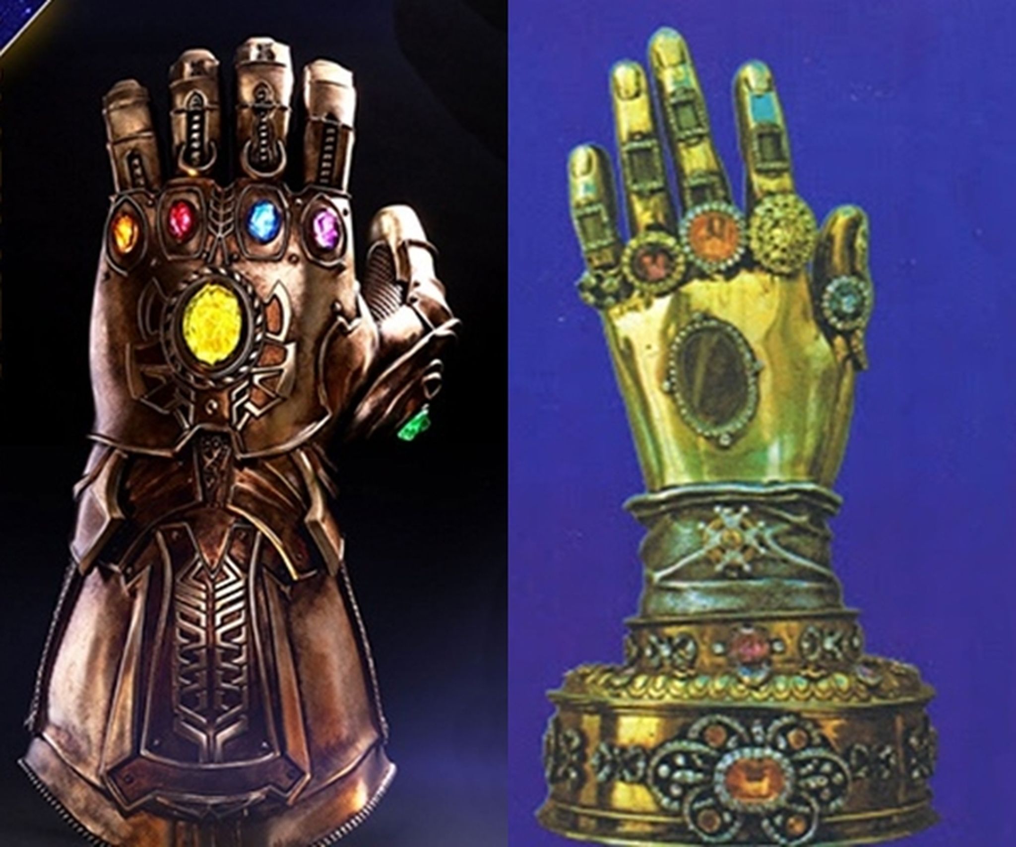 Vengadores Endgame El Guantelete de Thanos y su Vengadores Endgame El Guantelete de Thanos y su