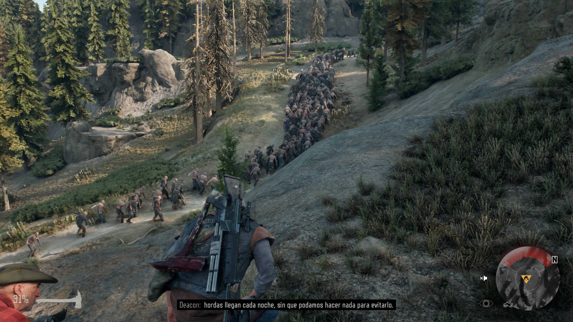 Las hordas de Days Gone Days Gone hordas