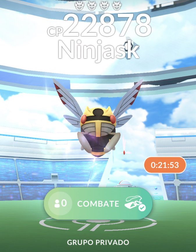 Ninjask en Pokémon GO Incursión para conseguir a Ninjask en Pokémon Go