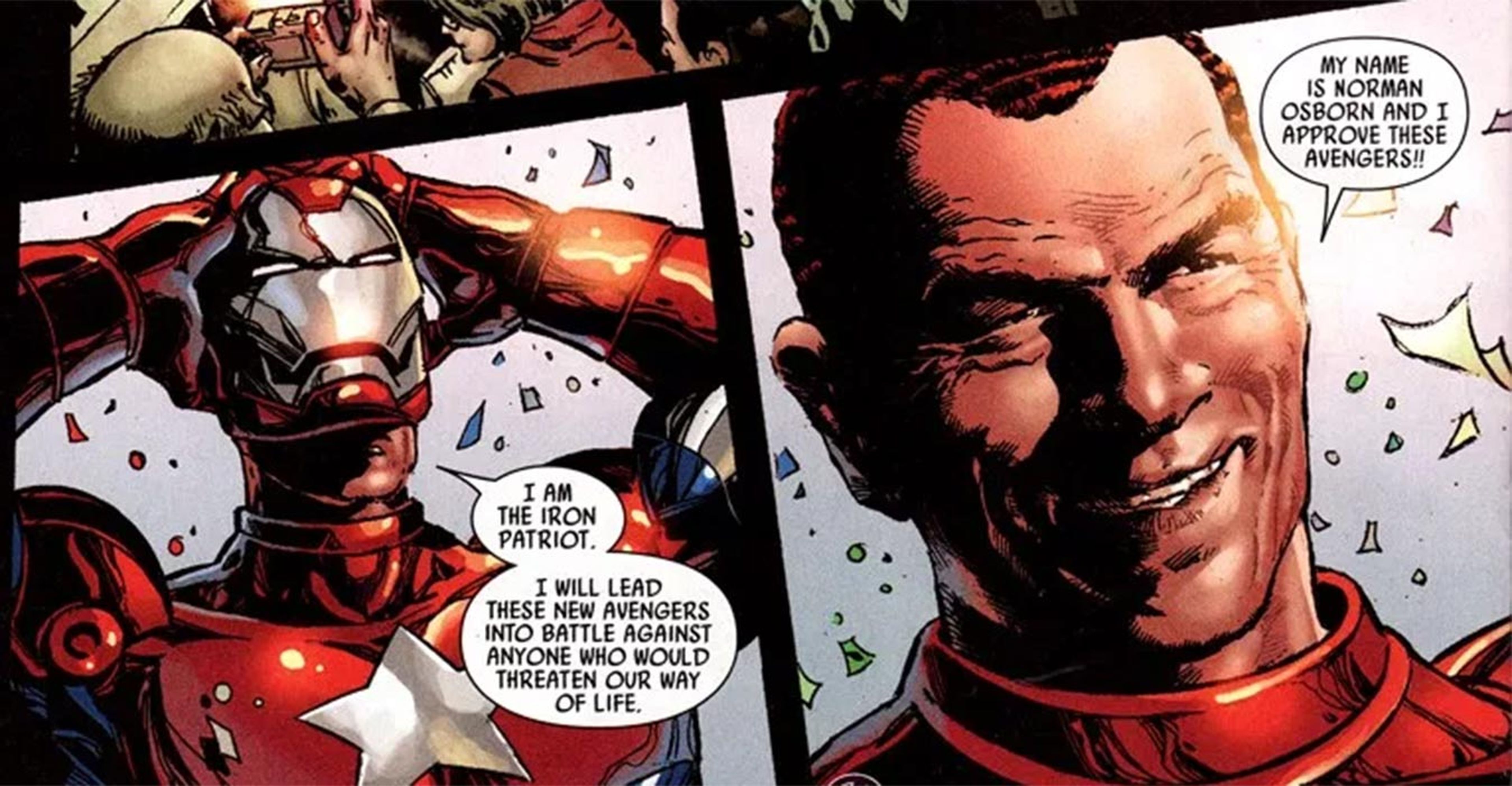 Norman Osborn como Iron Patriot