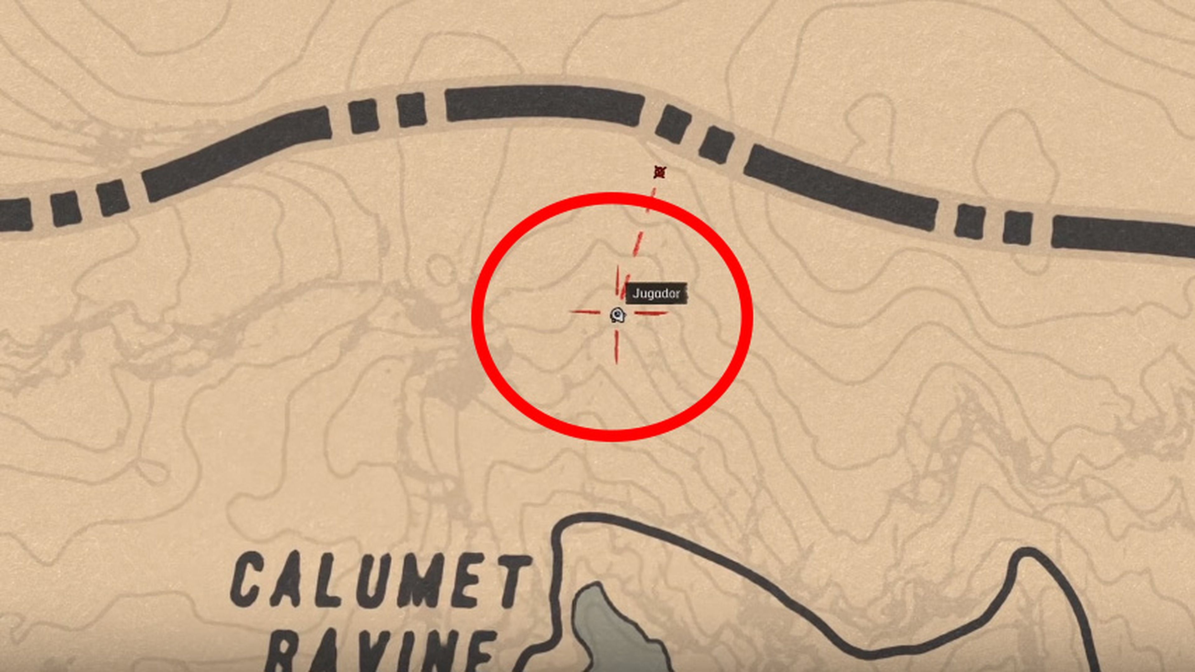 Mapas del tesoro Bard's Crossing y Blackbone's Forest en Red Dead
