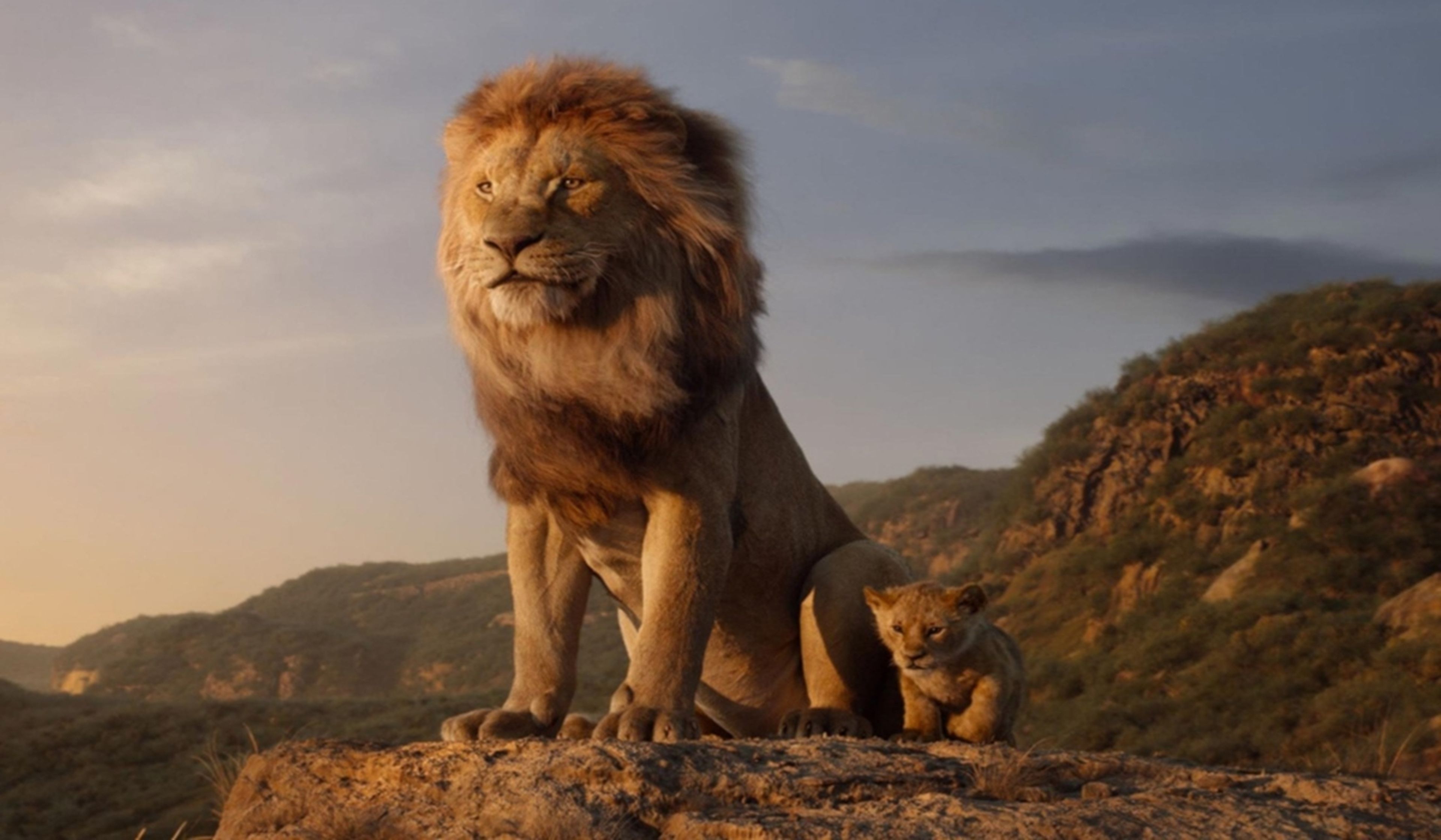 El Rey León 2019 - Mufasa y Simba