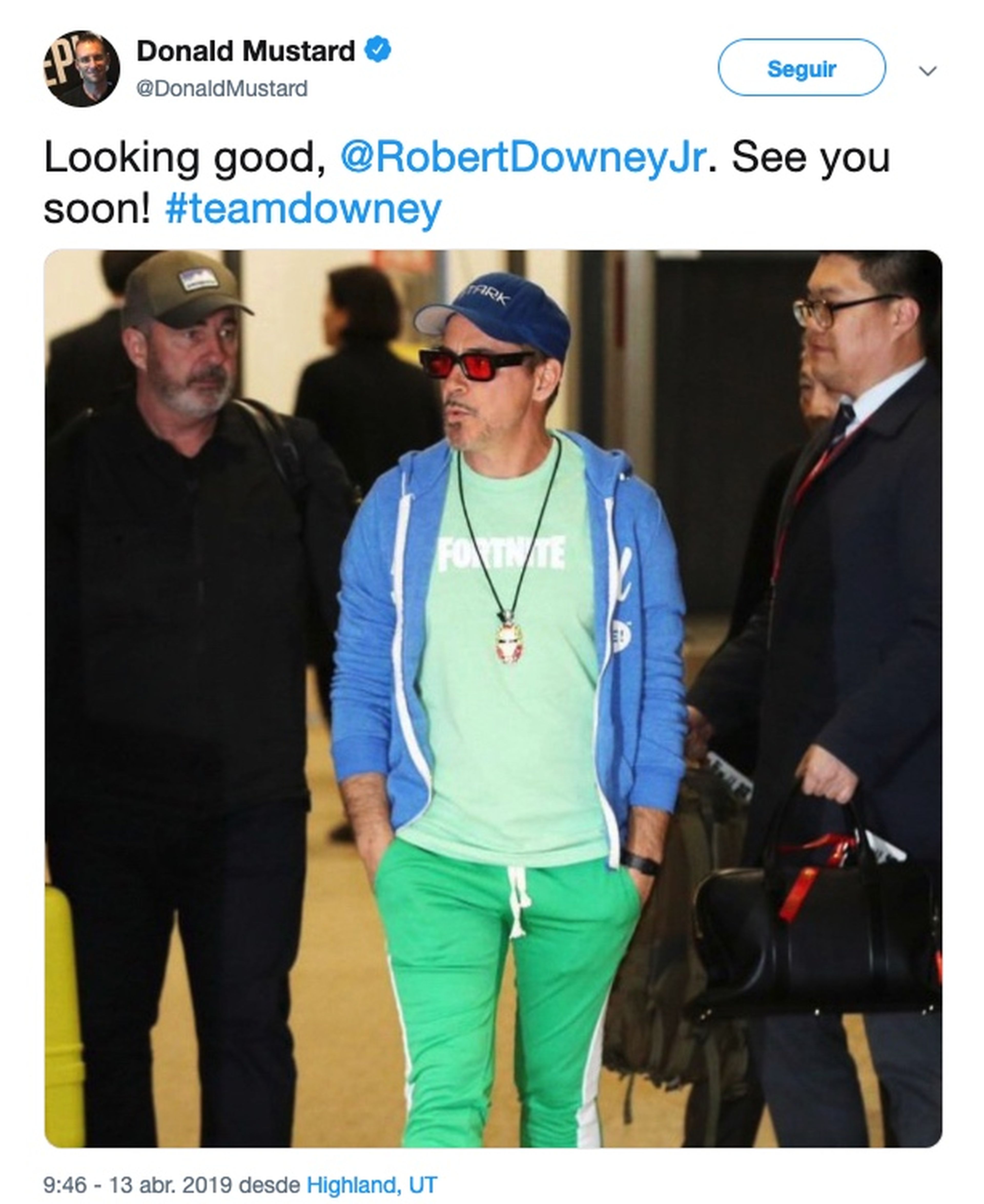 Robert Downey Fortnite