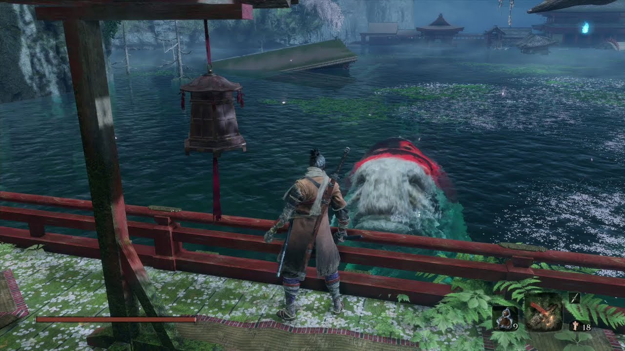 Sekiro carpa gigante Sekiro