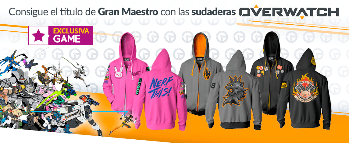 Sudaderas Overwatch Merchandising en GAME GAME