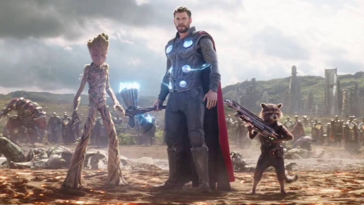 Thor en Vengadores: Infinity War Thor en Vengadores: Infinity War