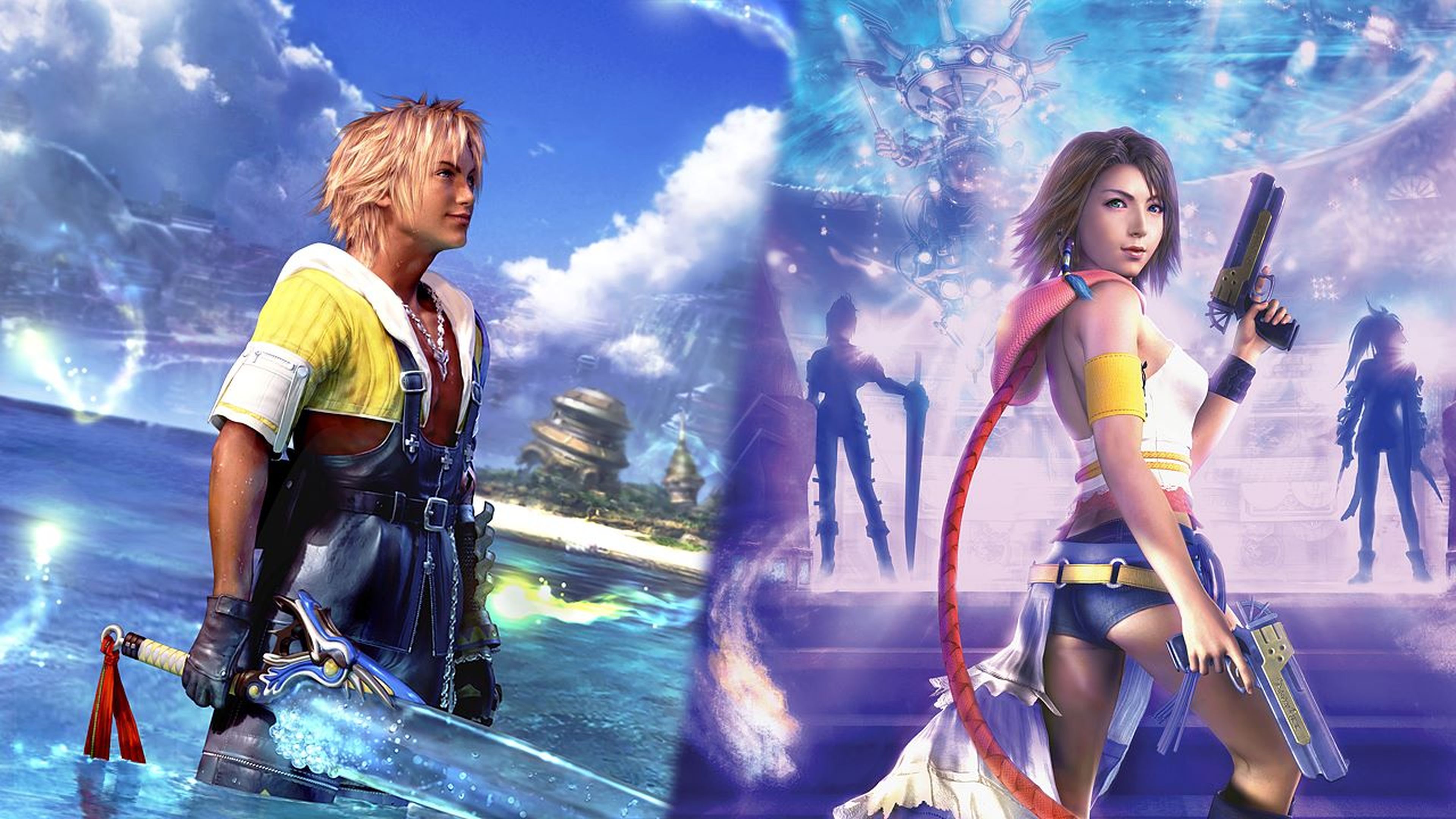 Tidus y Yuna Final Fantasy