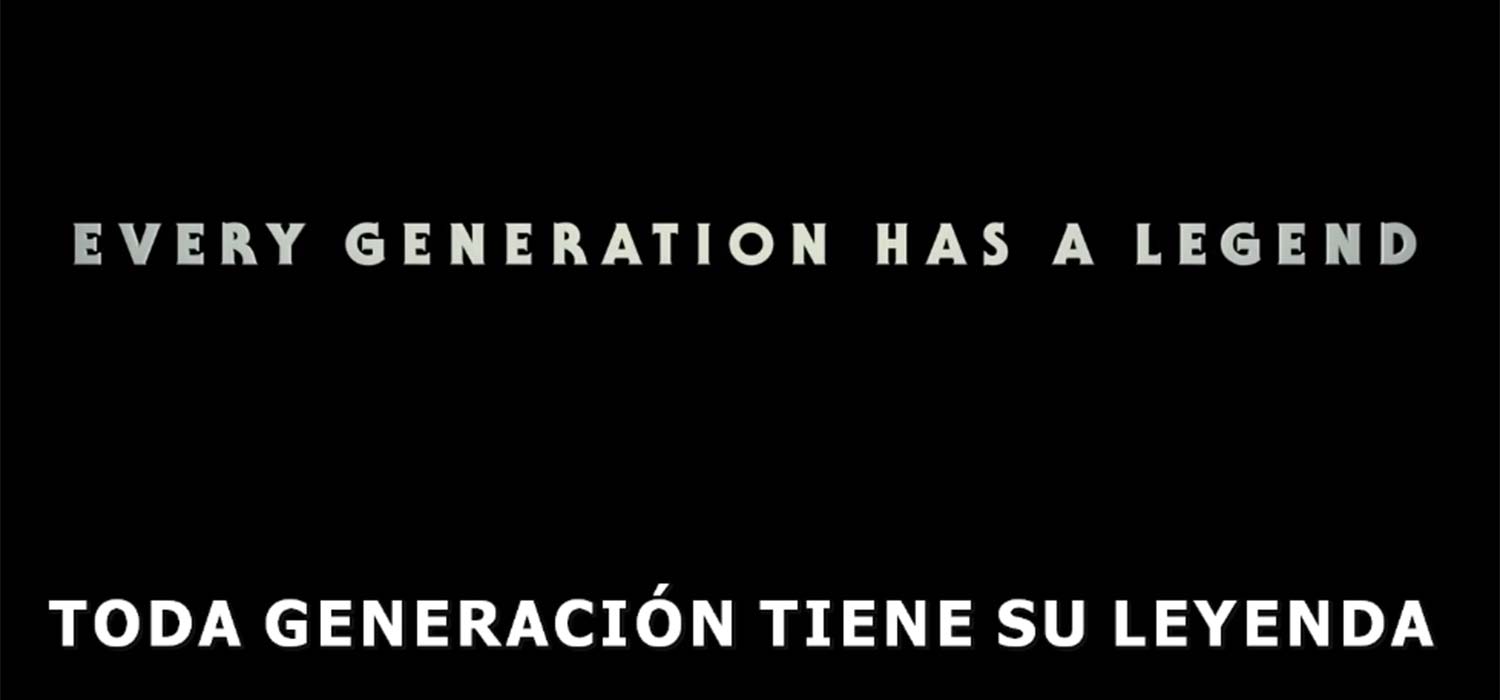 Toda generación tiene su leyenda Toda generación tiene su leyenda