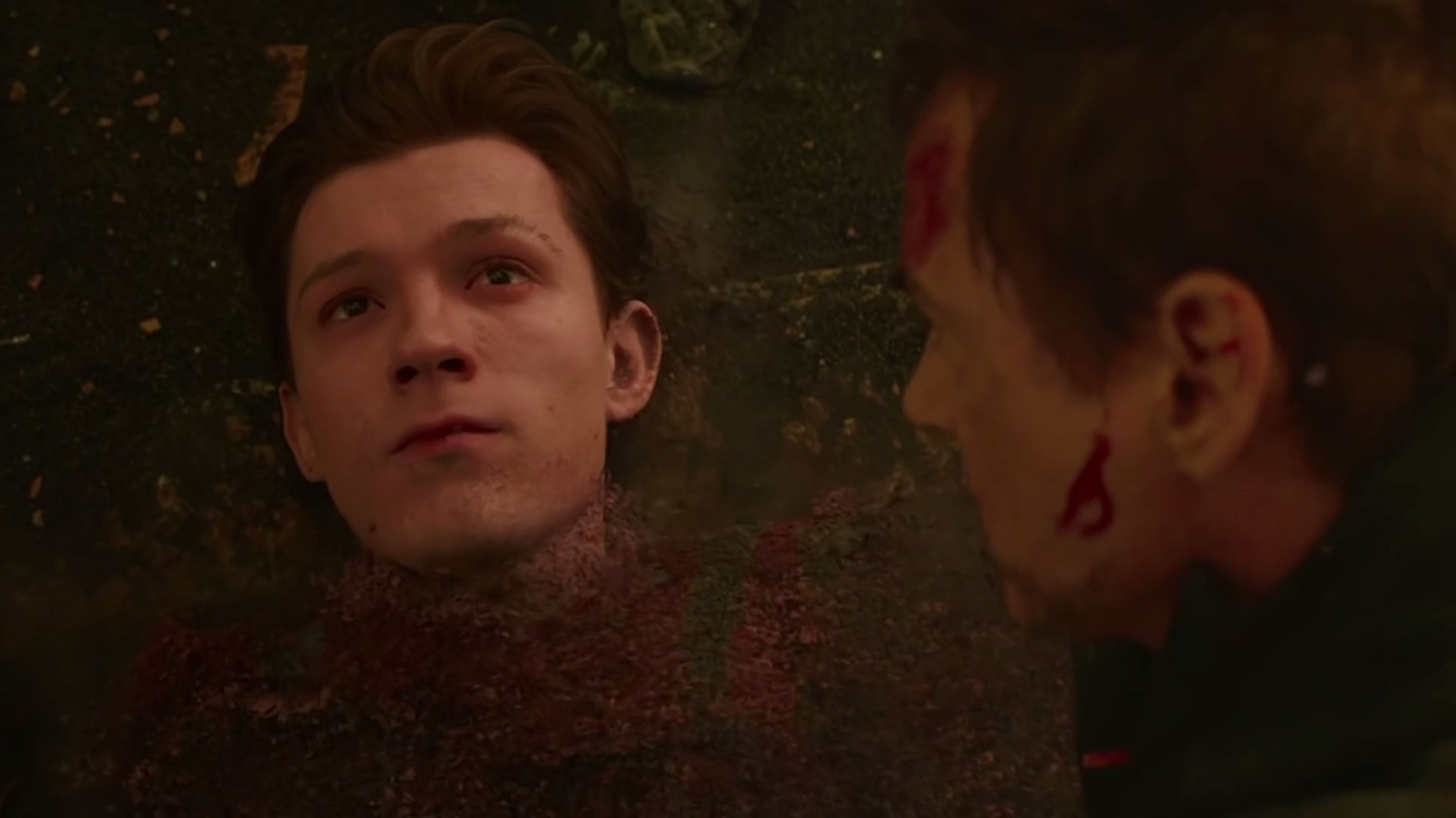 Vengadores: Infinity War - Muerte de Spider-Man