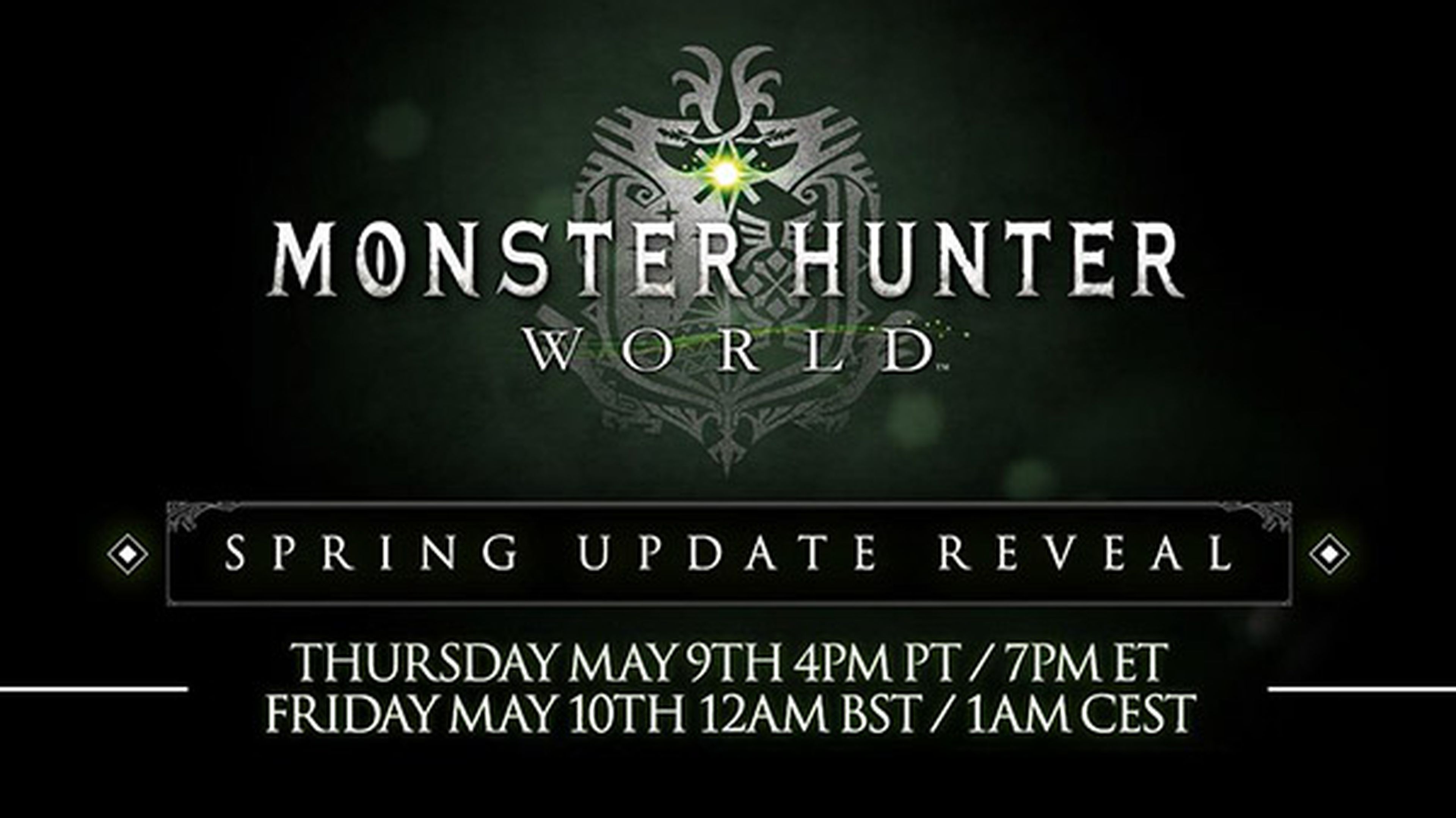 Anuncio de contenido para Monster Hunter World