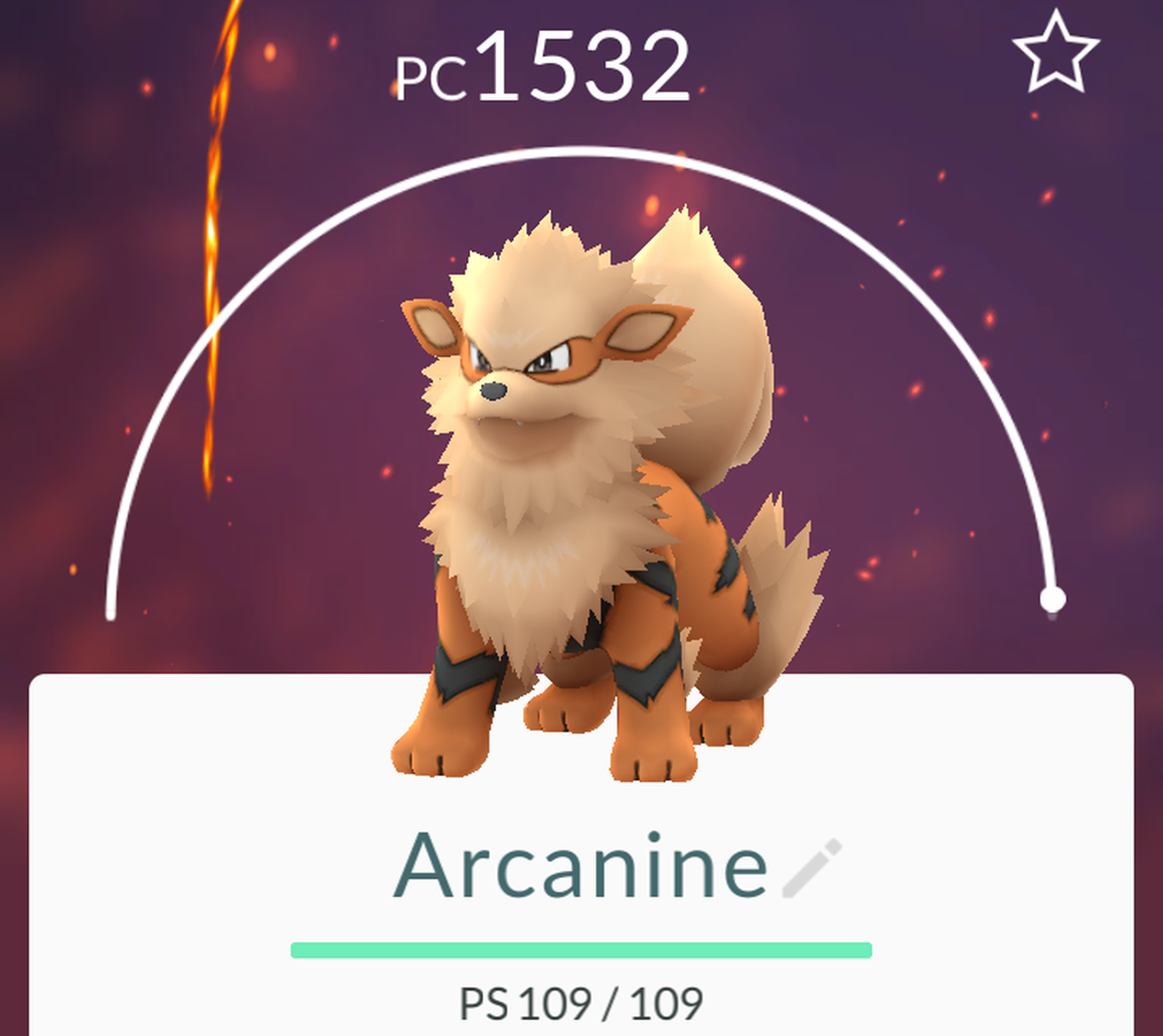Arcanine Pokémon GO
