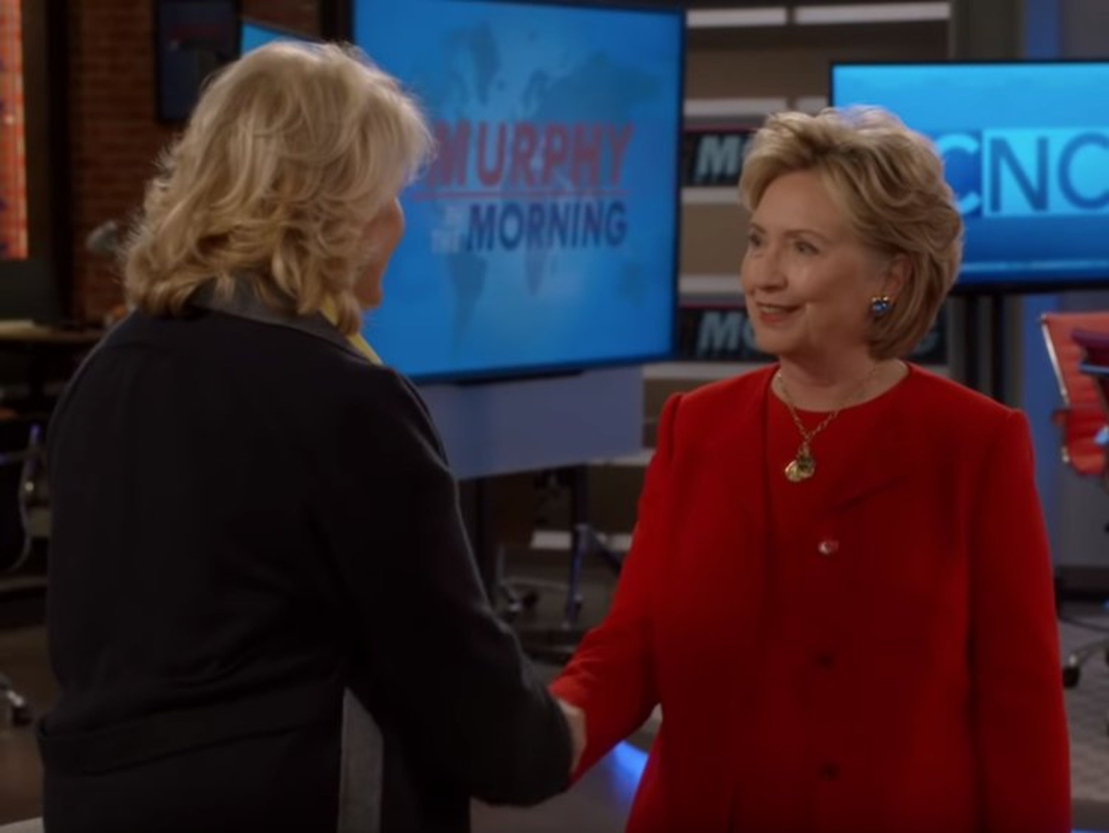 Hillary Clinton en Murphy Brown