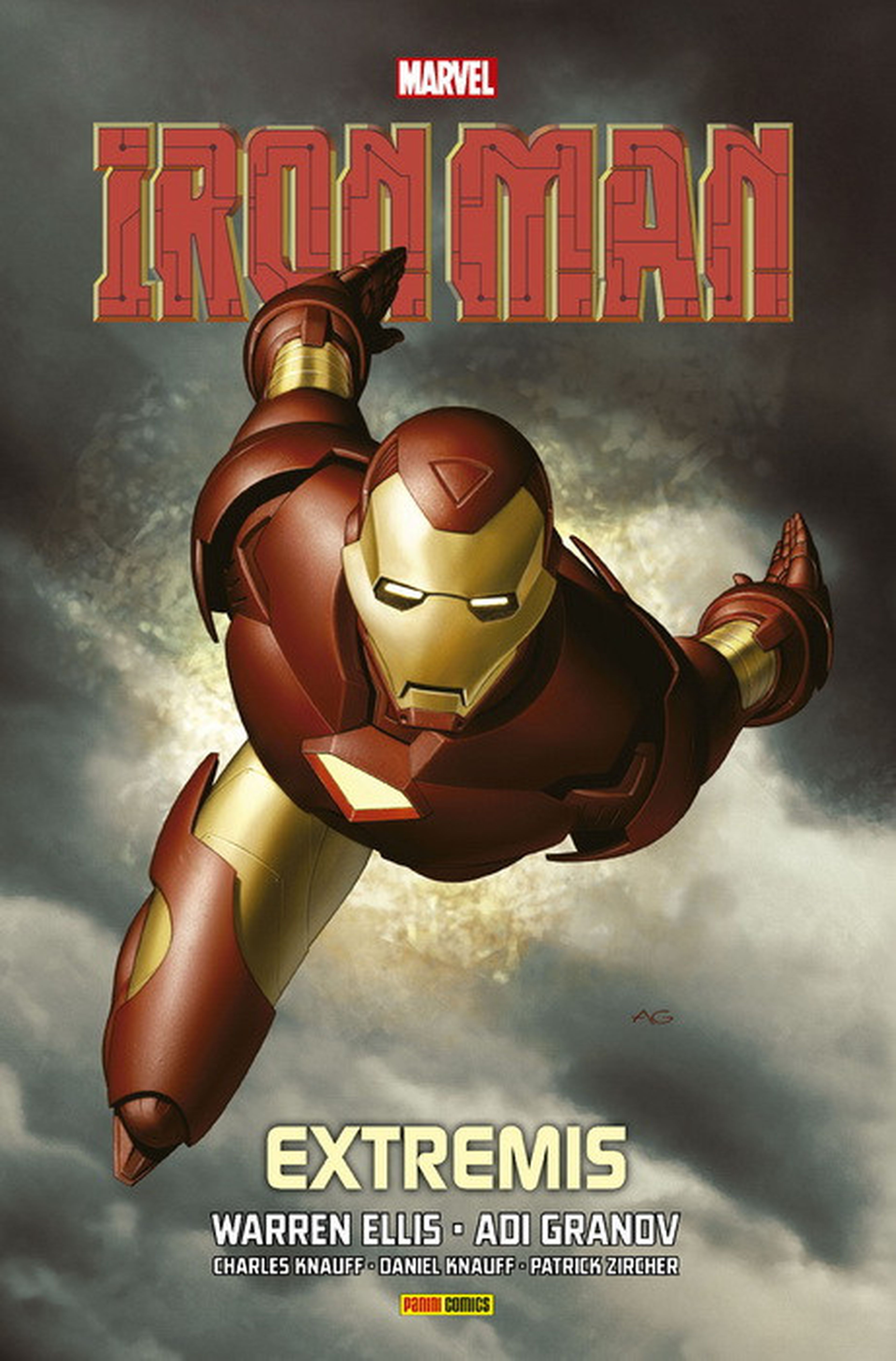 Iron Man Extremis - Portada