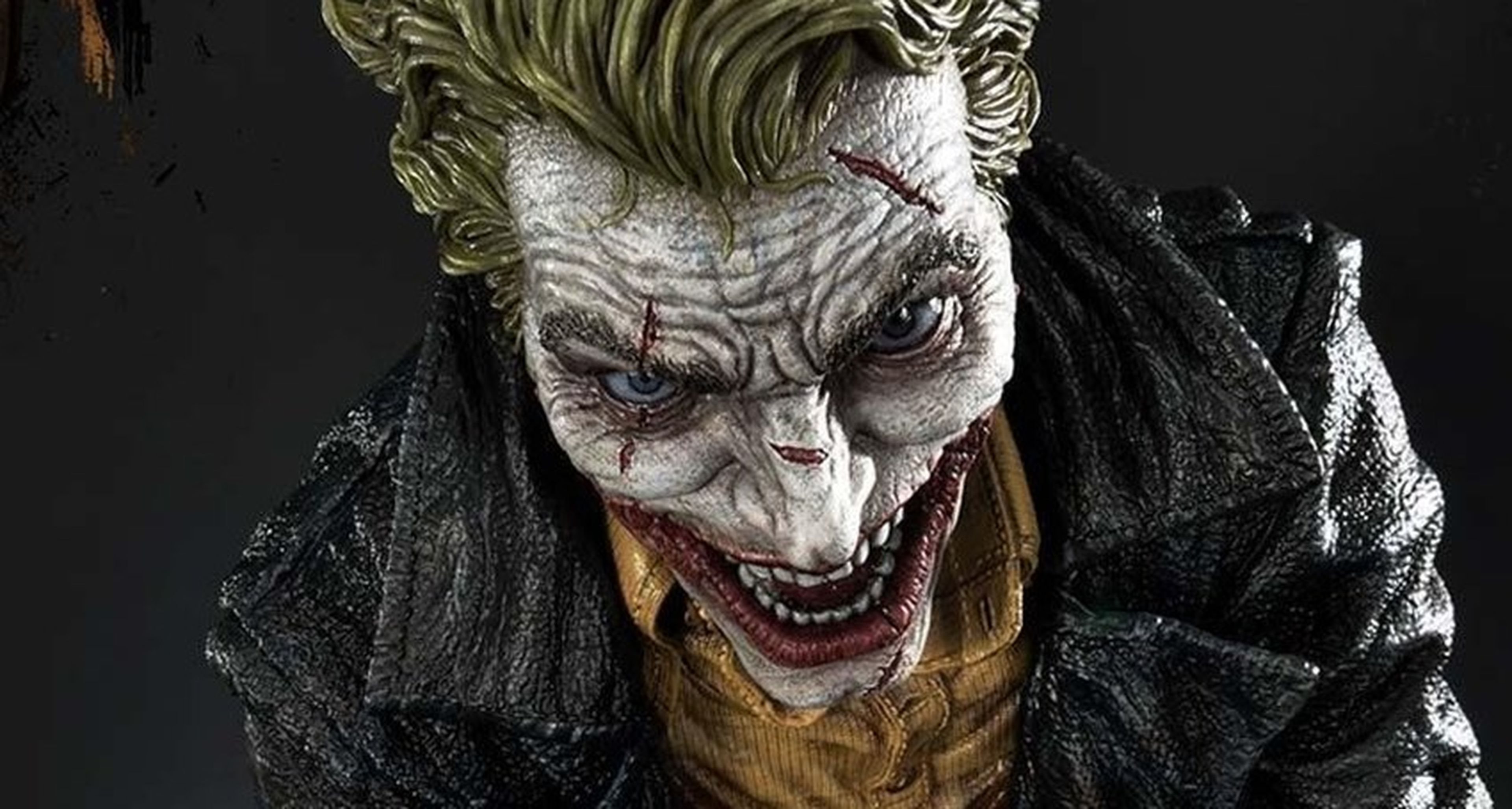 El Joker, más impactante que nunca en este diseño para estatua de Lee Bermejo