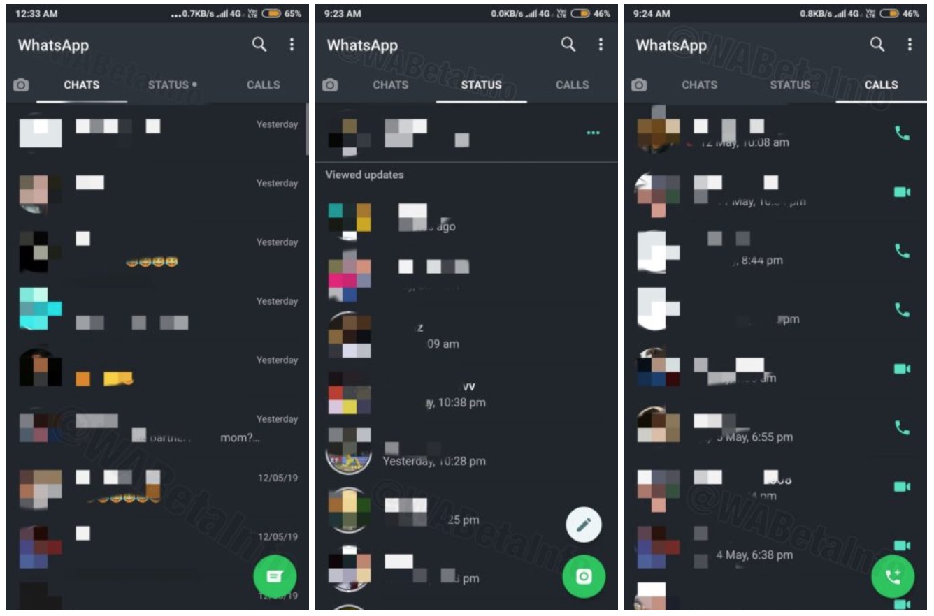 Modo oscuro WhatsApp Modo oscuro WhatsApp