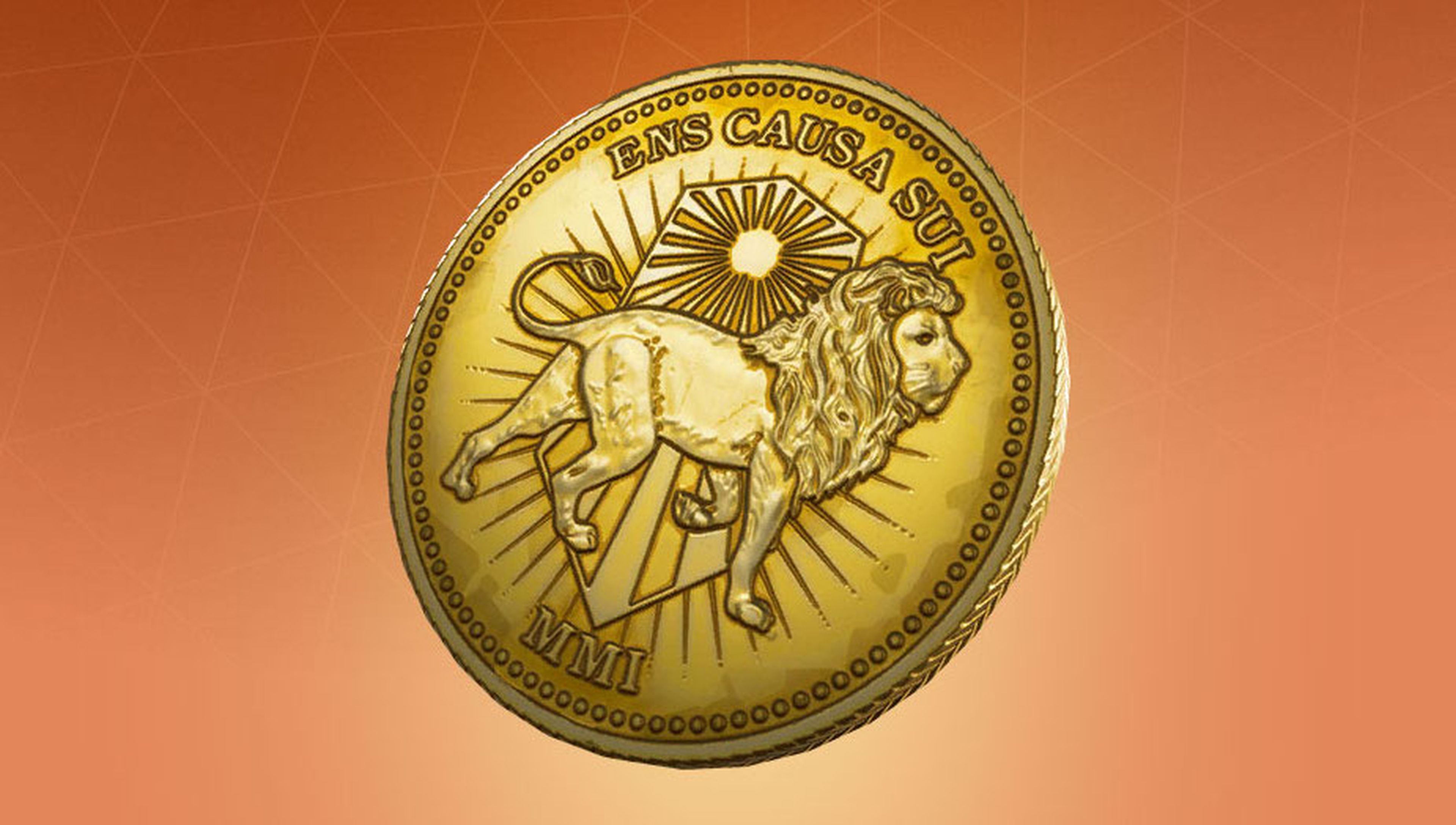 Moneda de Oro de John Wick en Fortnite