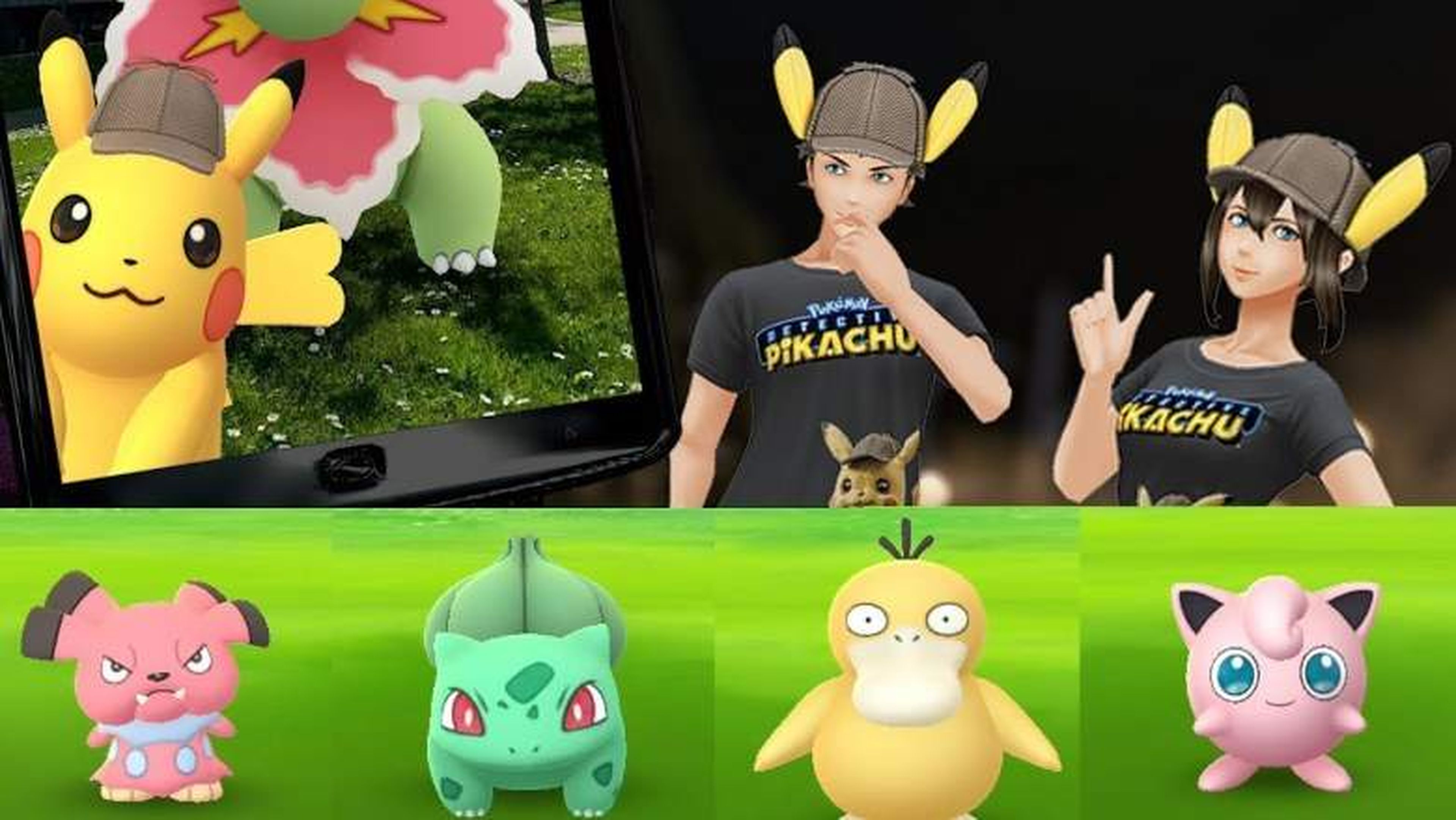 Pokémon GO y Detective Pikachu colaboración