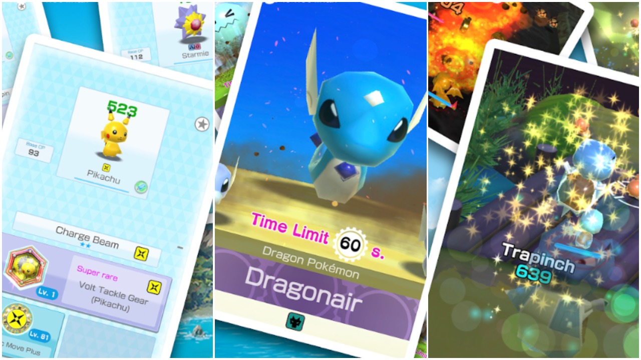 Pokémon Rumble Rush para iOS y Android Pokémon