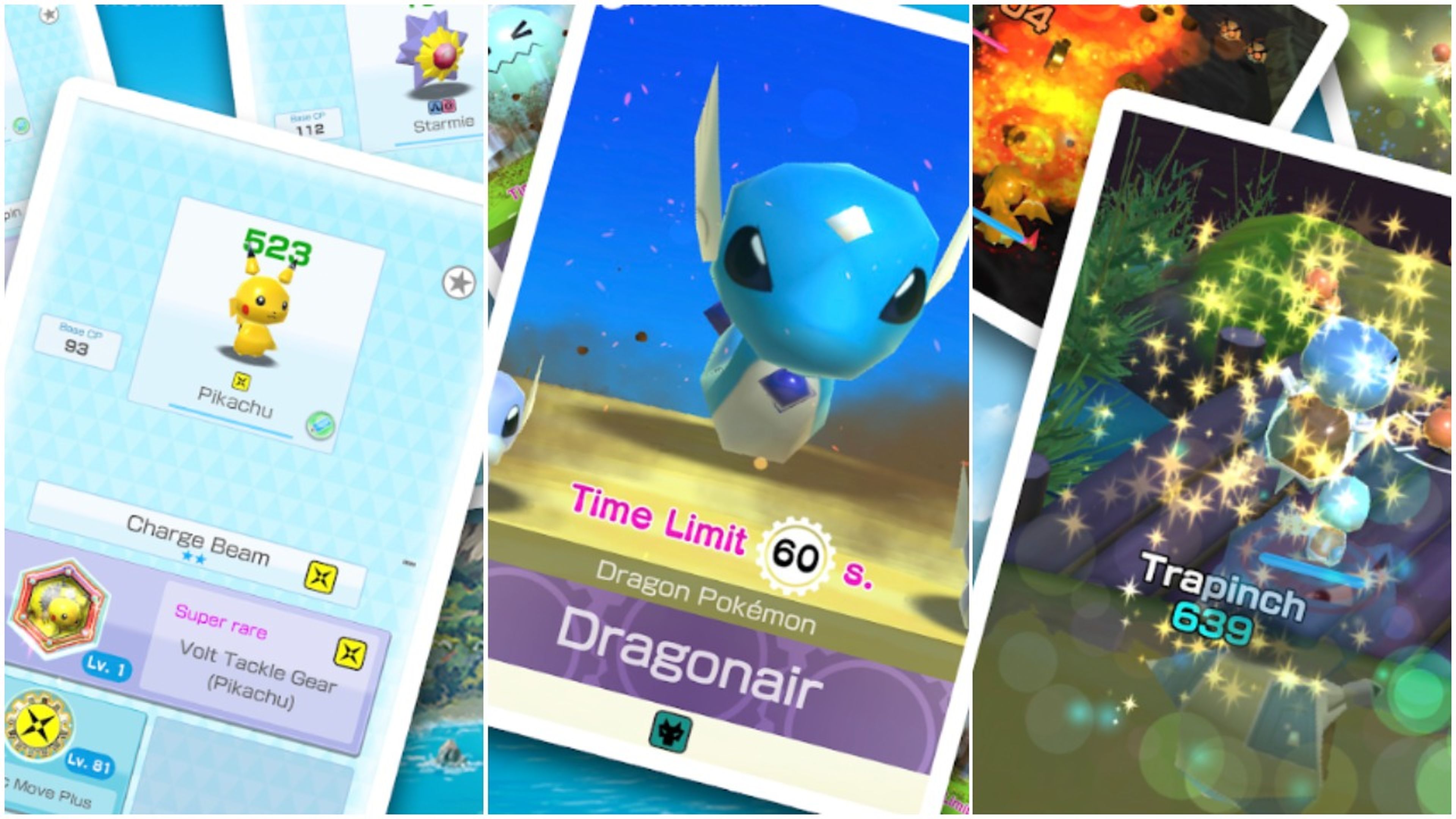 Pokémon Rumble Rush para iOS y Android