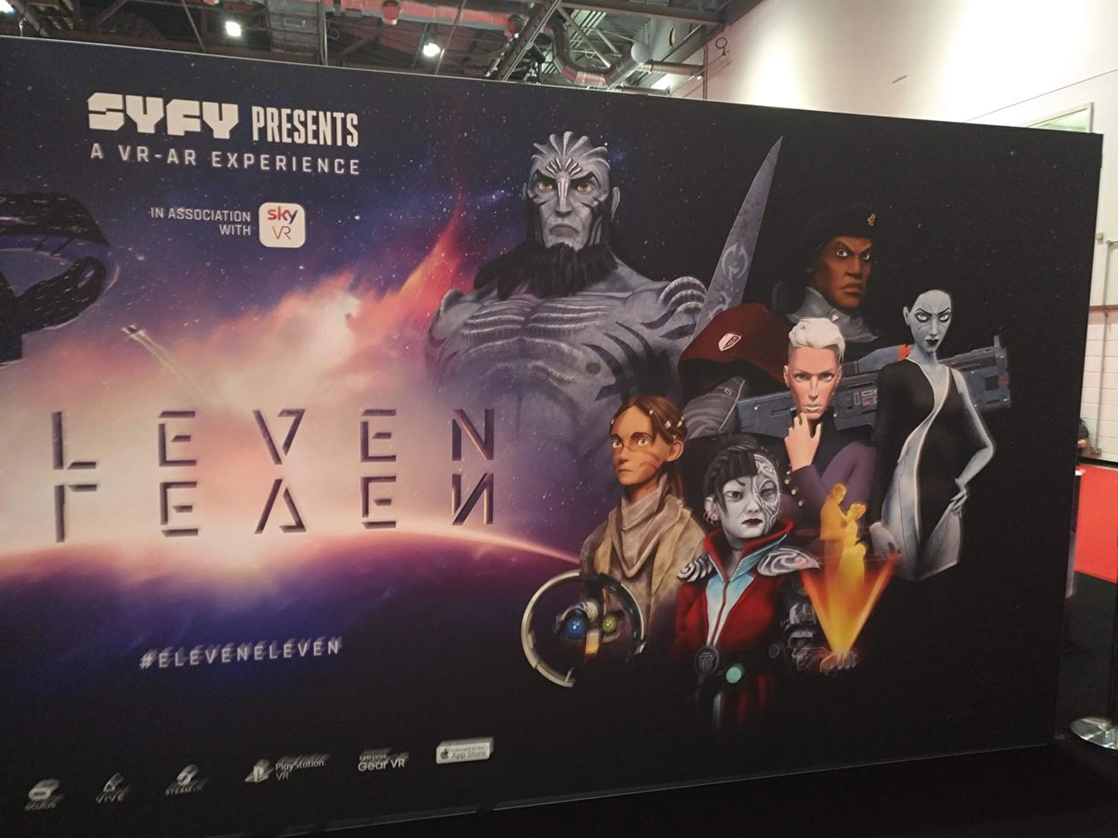 Presentación Eleven Eleven en la London Comic Con 2019