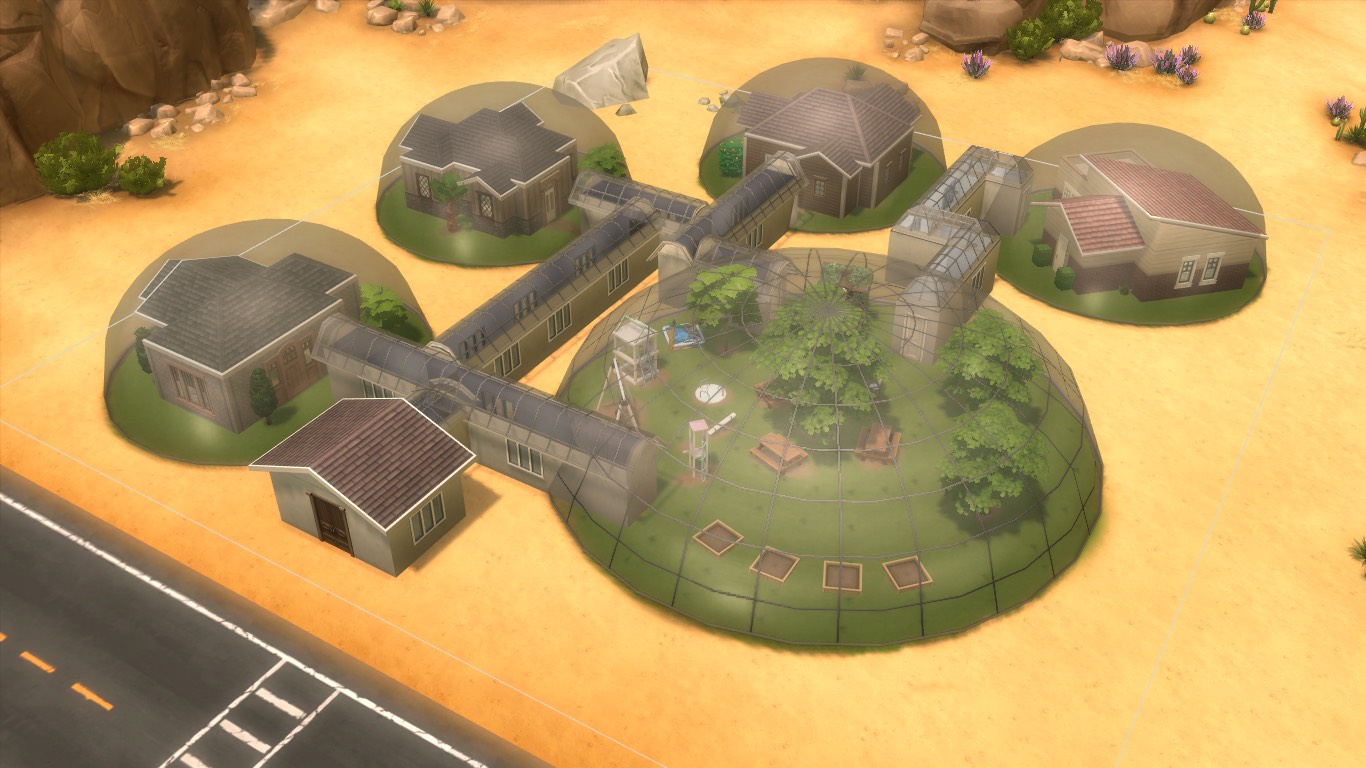 Los Sims 4 Marte Mod sims