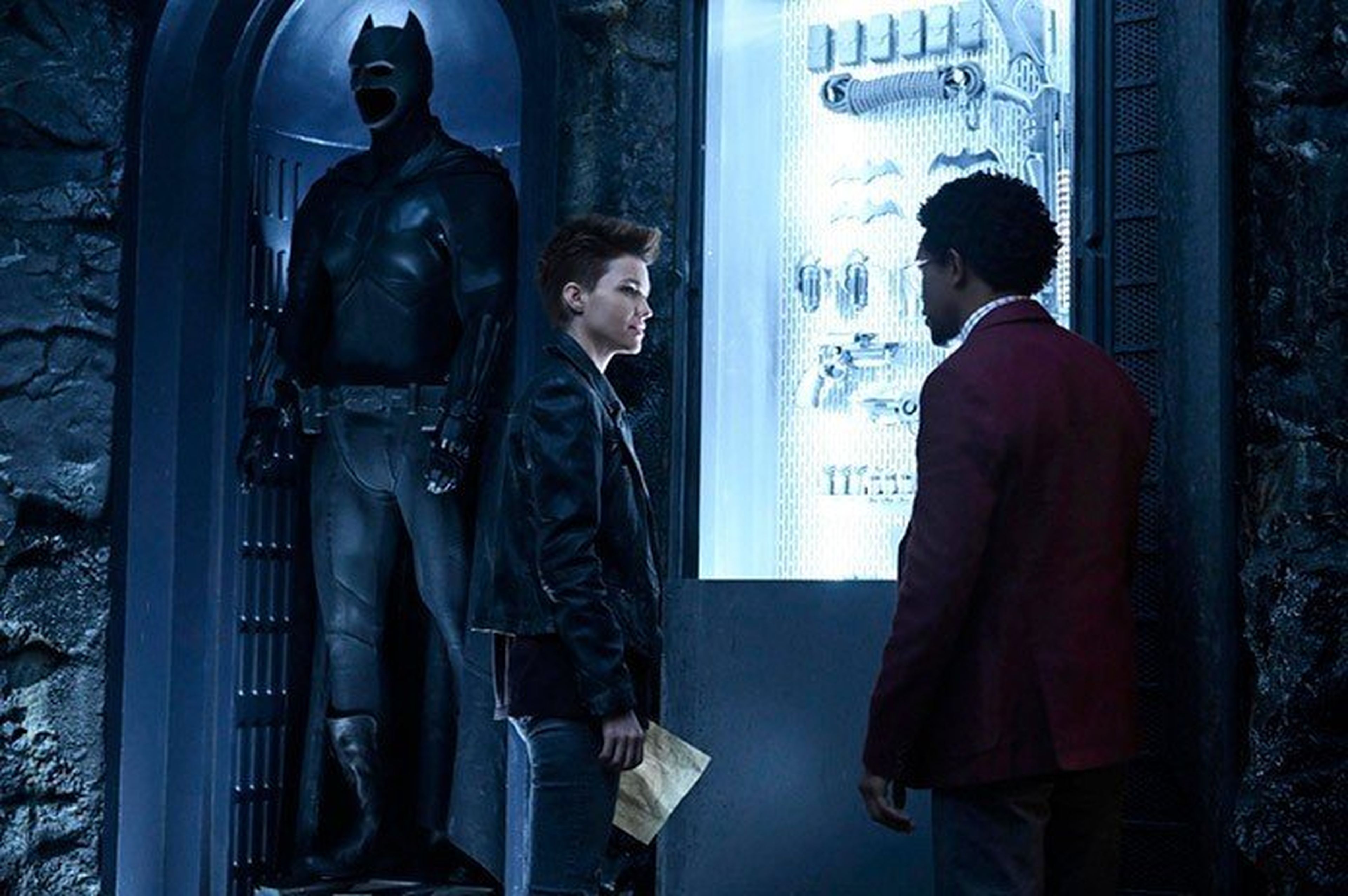 El traje de Batman en la serie Batwoman