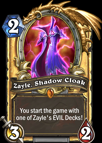 Zayle en Hearthstone Zayle en HearthStone