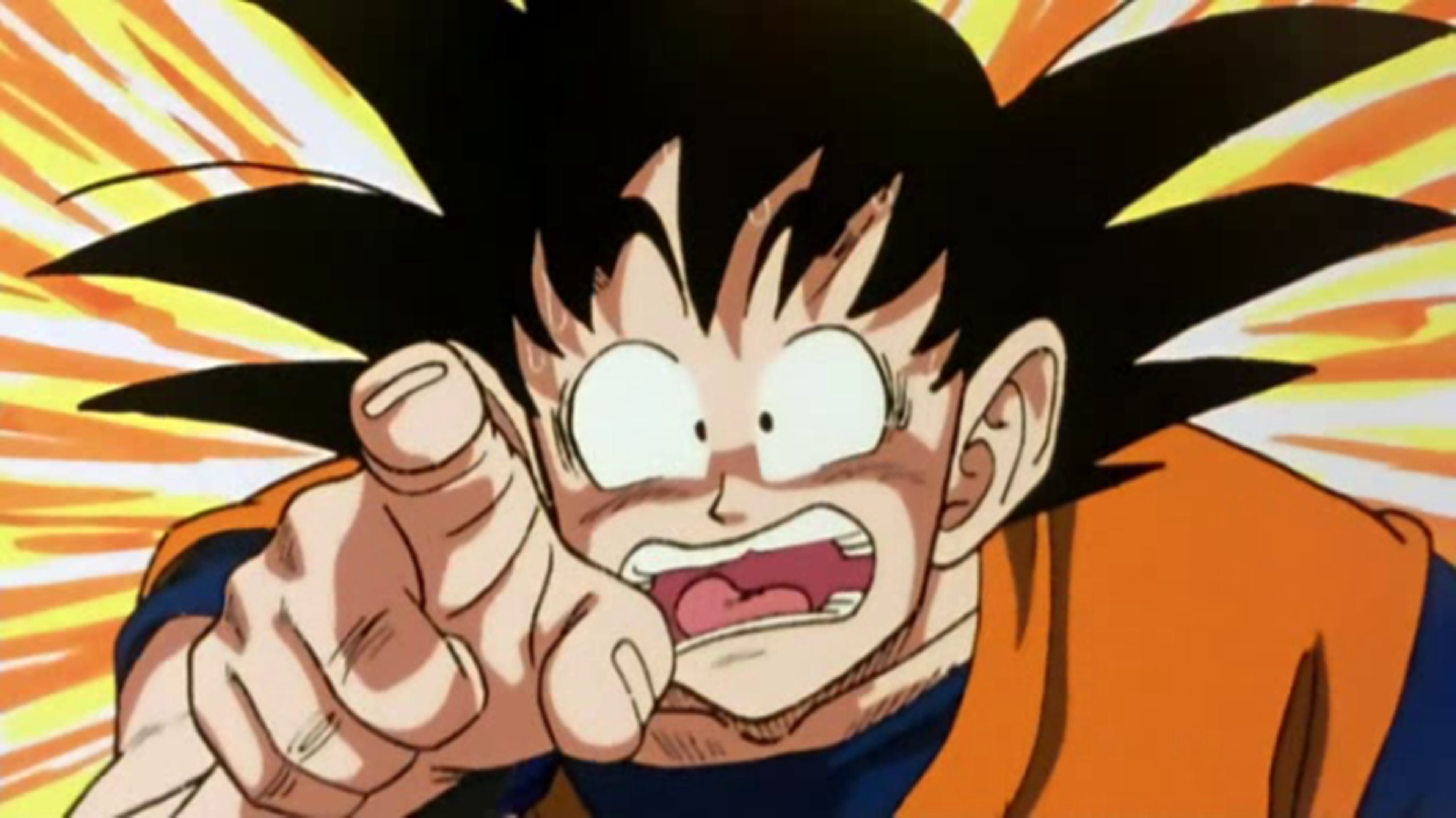 Dragon Ball - Son Goku sorprendido