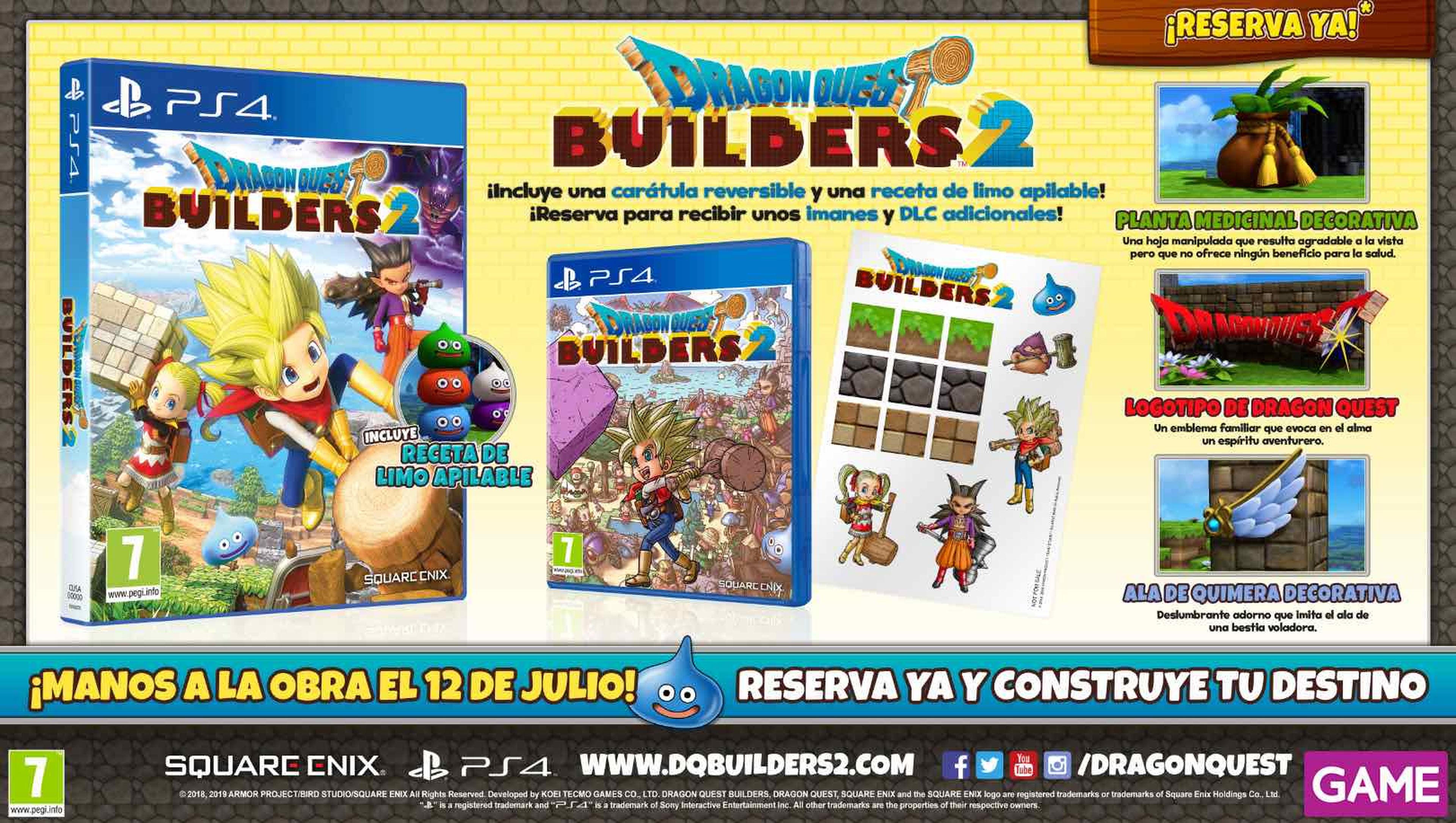 Dragon Quest Builders 2 en GAME