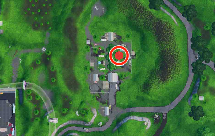 Fortbyte 14 en Fortnite se encuentra en un parque de caravanas