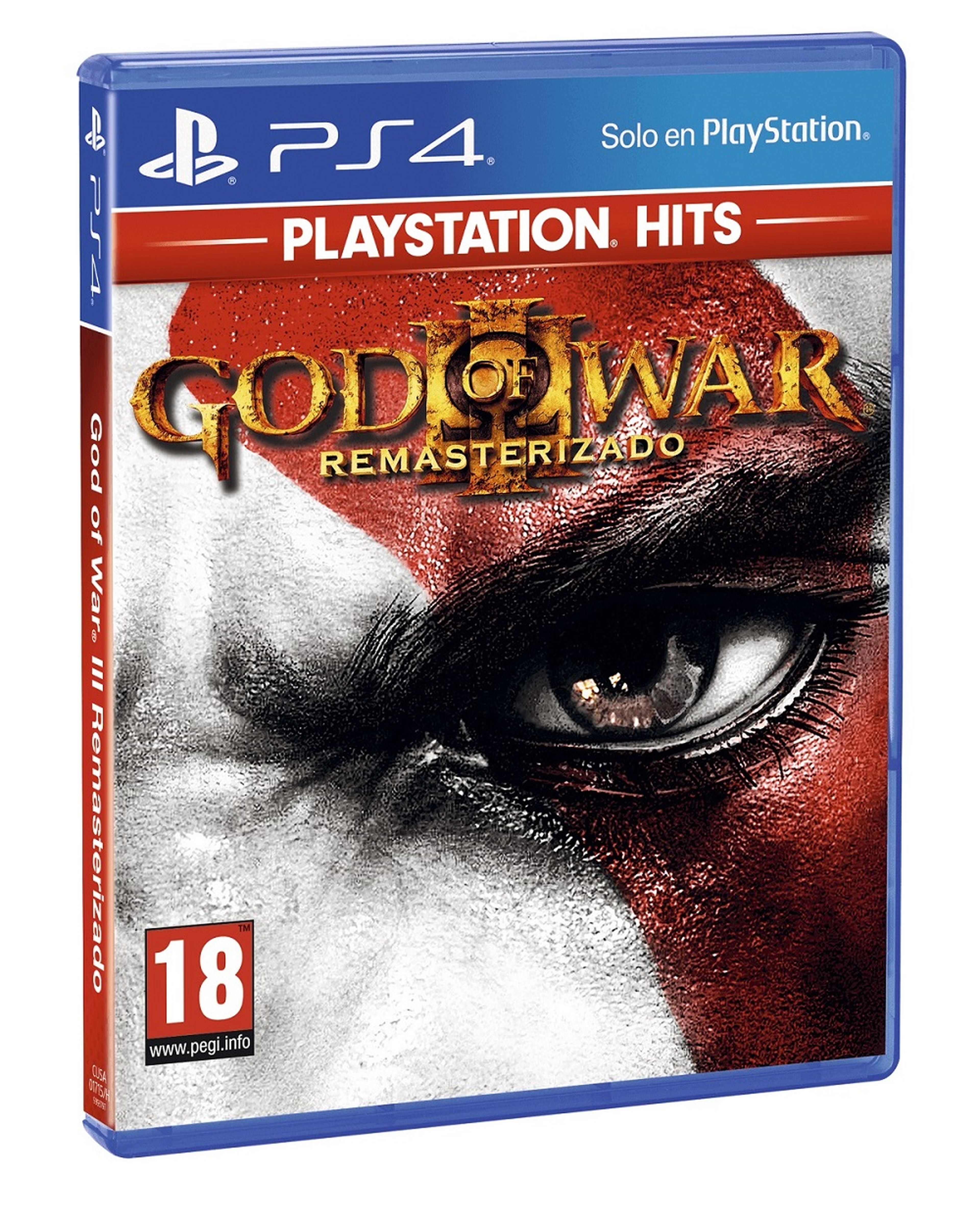 God of War III Remasterizado PlayStation Hits