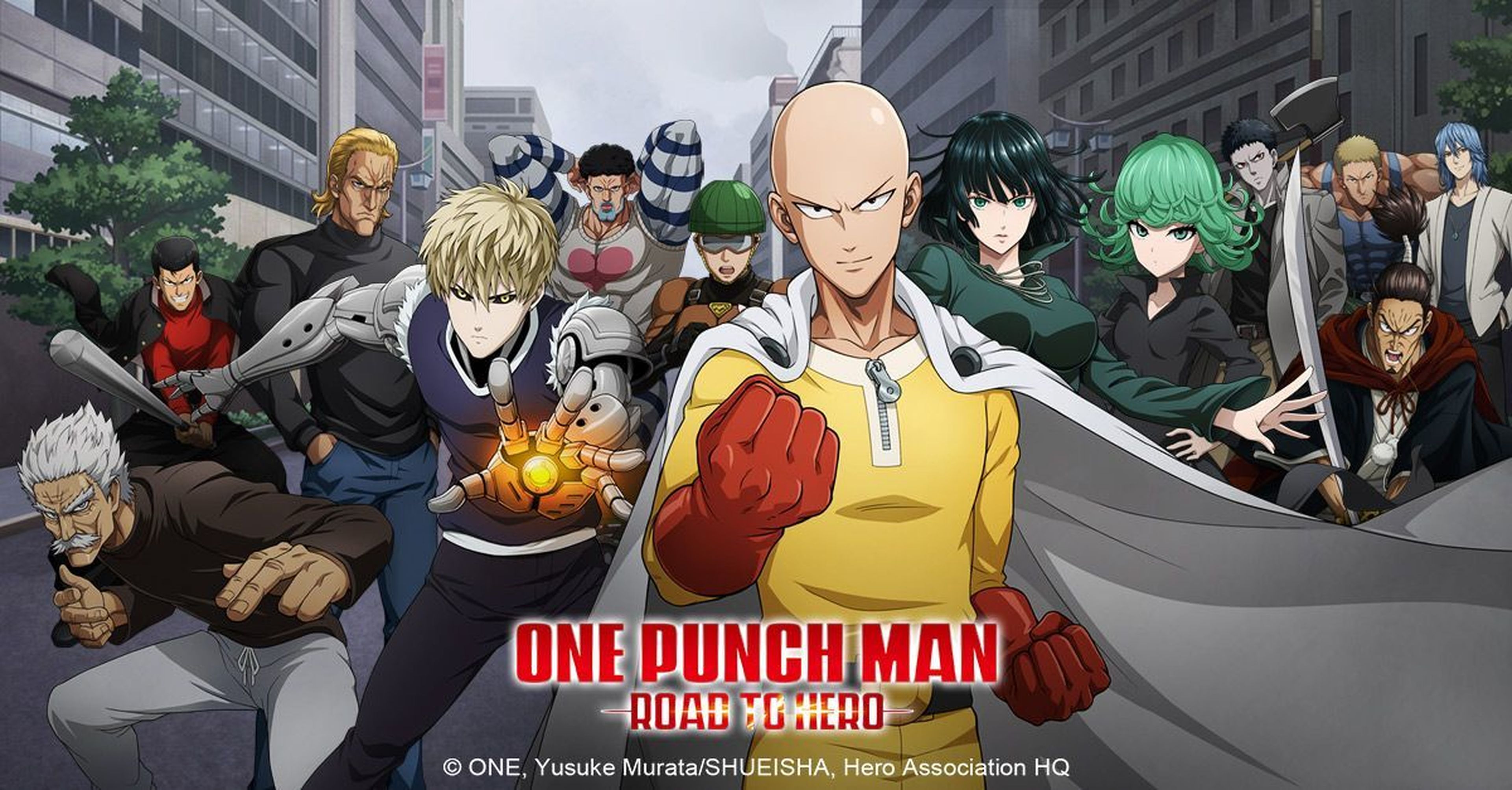 Anunciado el videojuego de One-Punch Man para móviles