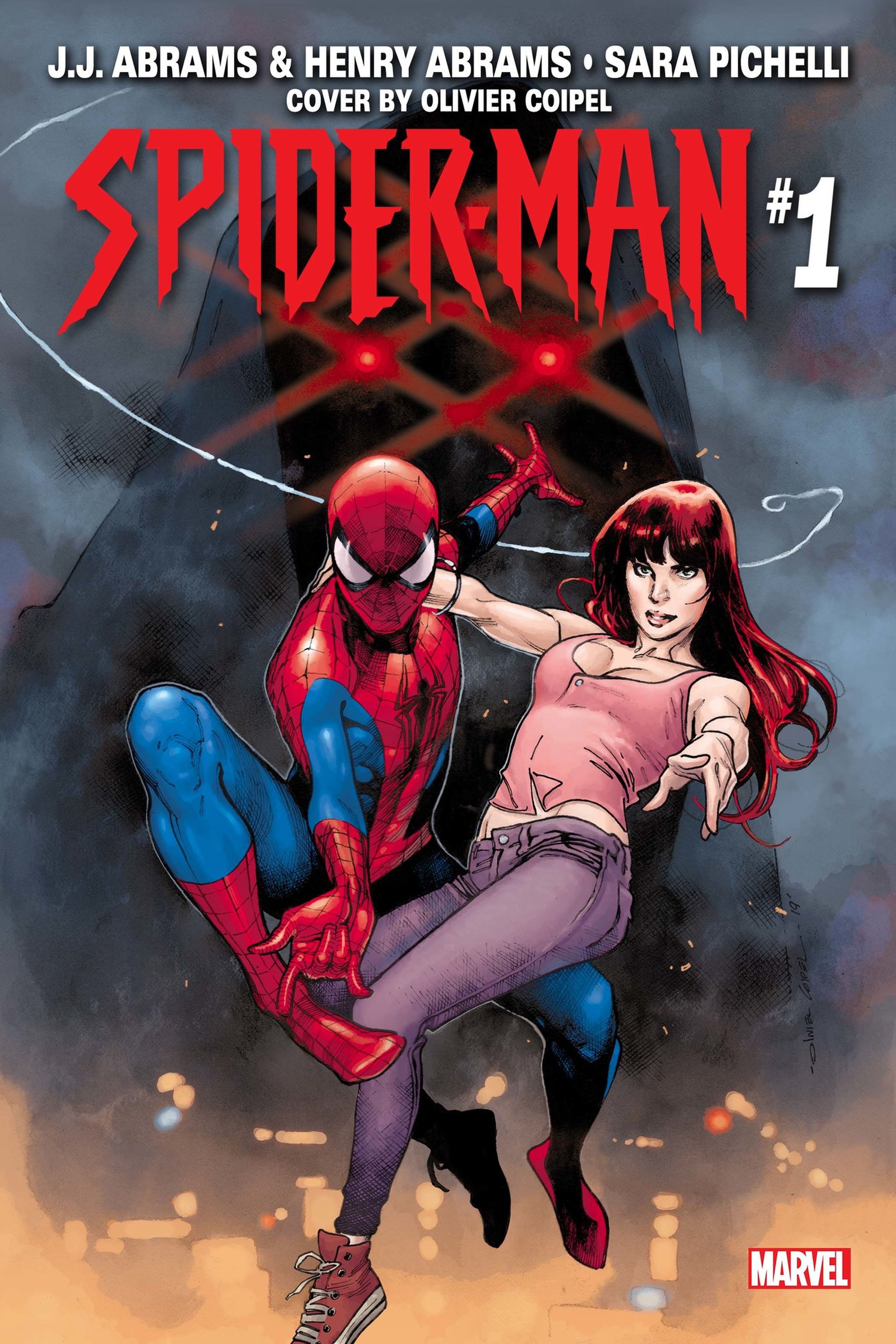 Portada cómic Spider-Man 1 J.J. Abrams