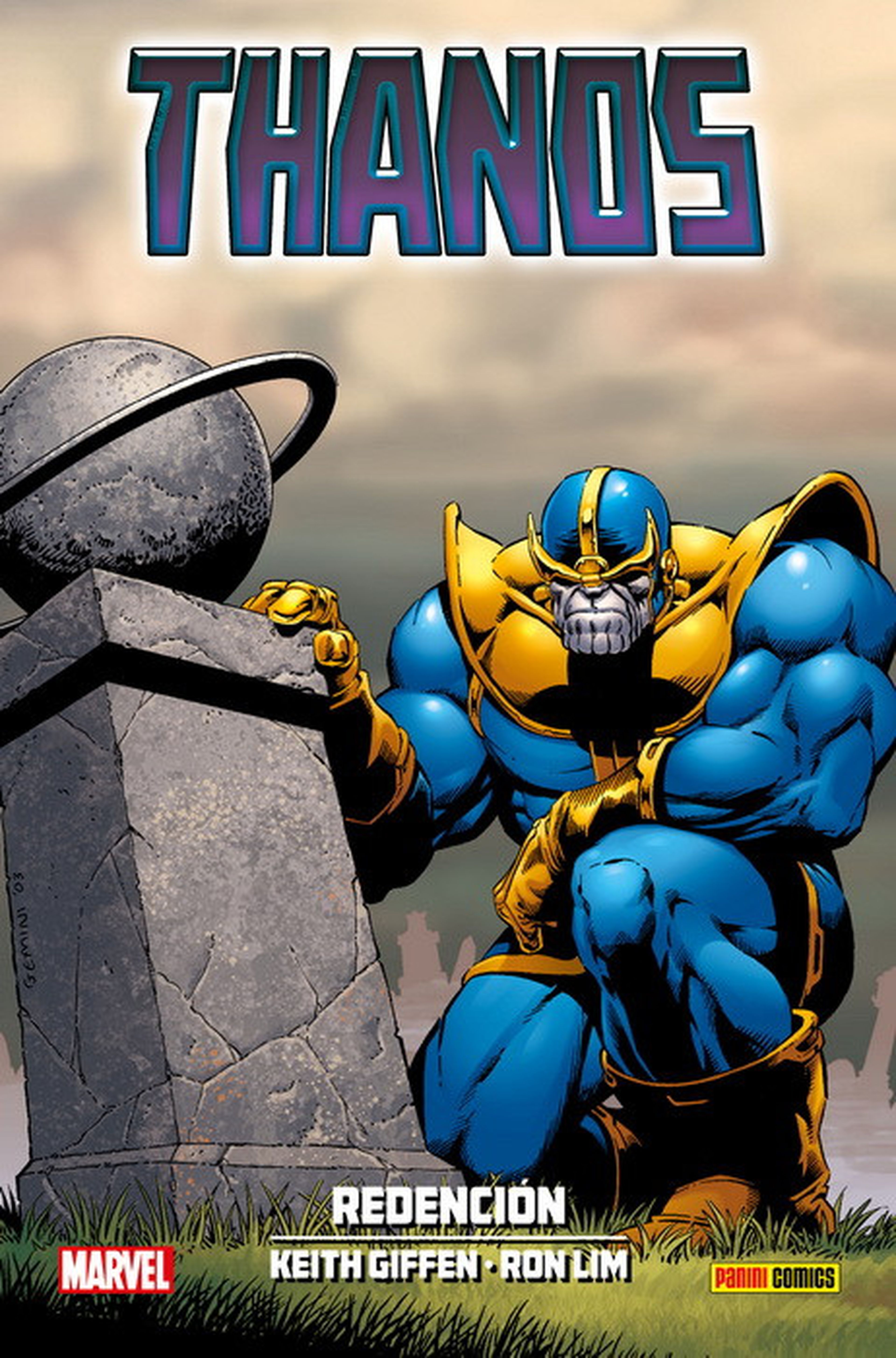 Thanos: Redención - Portada