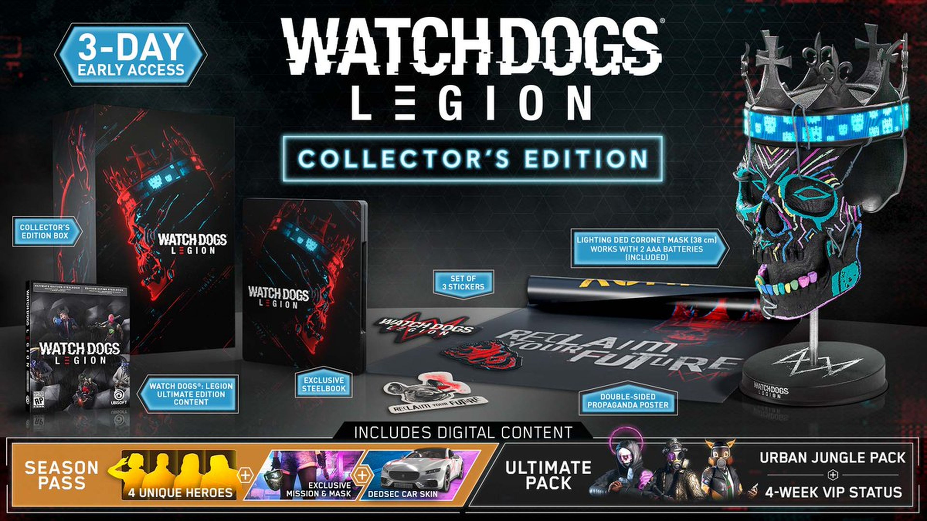 Watch Dogs Legion edición Coleccionista