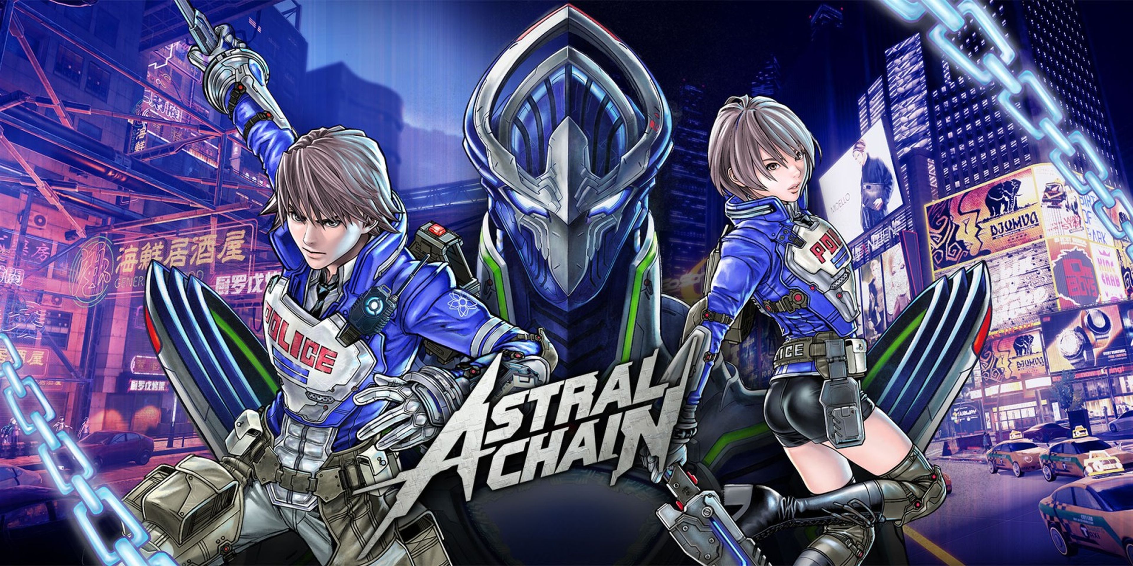 Astral Chain portada Nintendo Switch