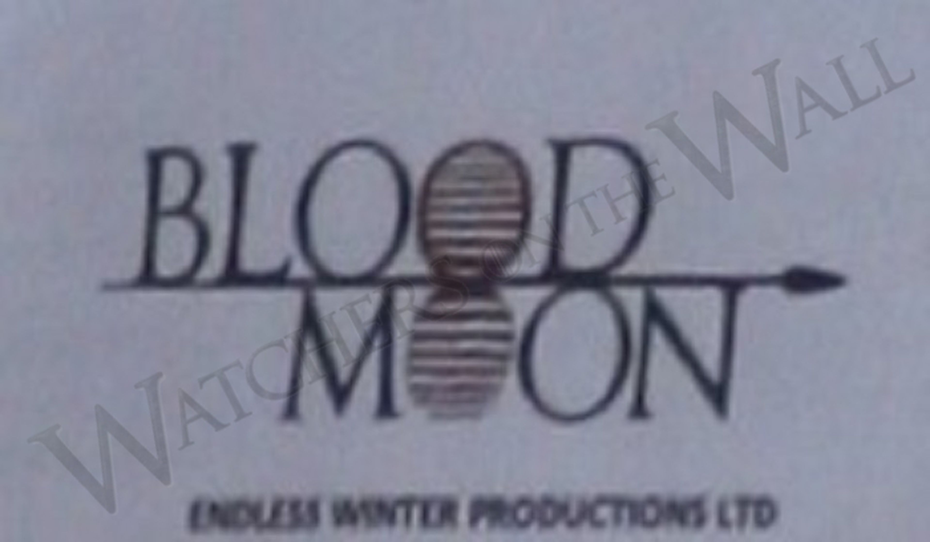 Bloodmoon - Logo de la serie precuela de Juego de Tronos