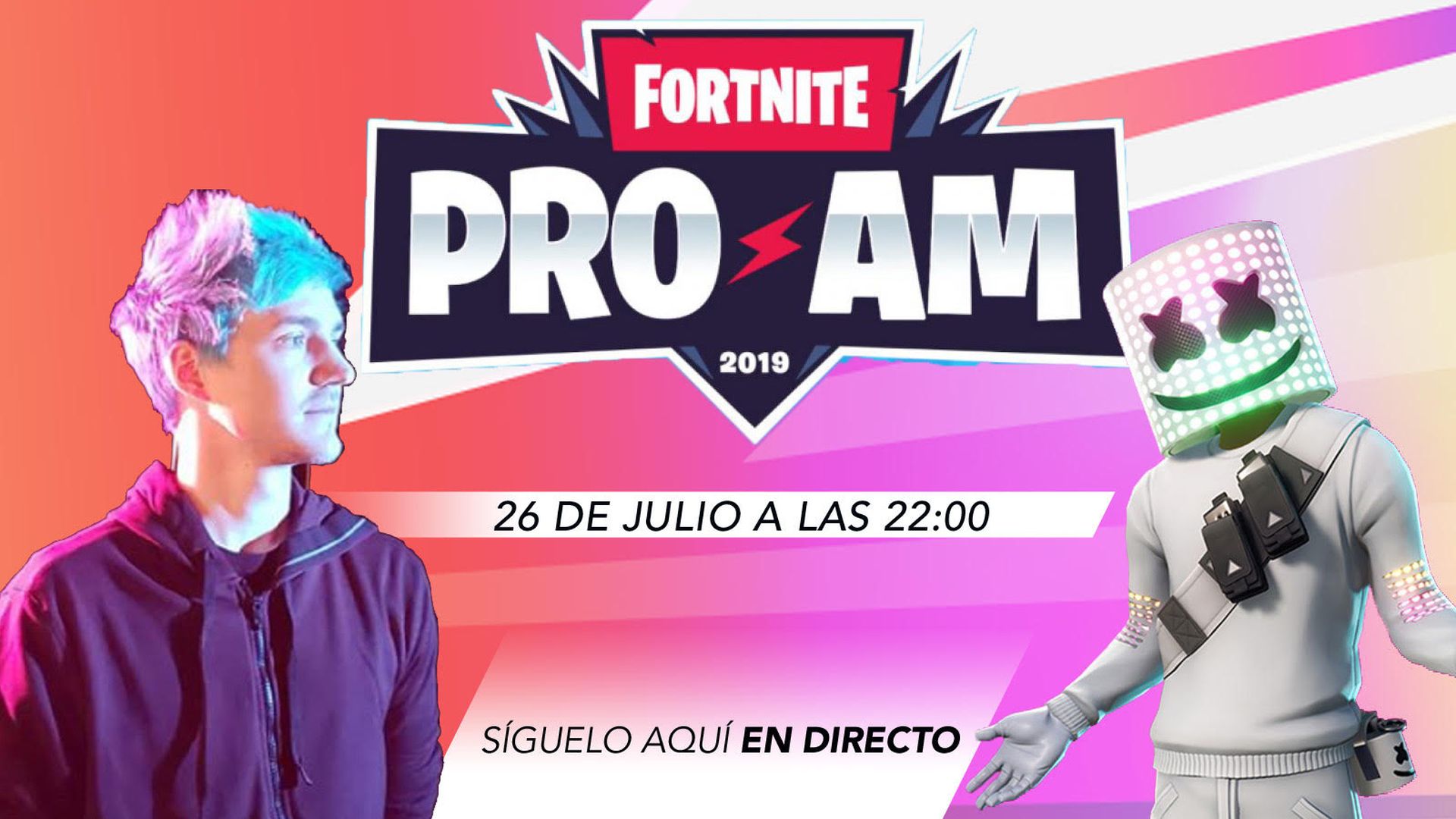 Cómo ver el torneo ProAm de famosos y youtubers de Fortnite (2019) Hobby Consolas Cómo ver el torneo ProAm de famosos y youtubers de Fortnite (2019) Hobby Consolas