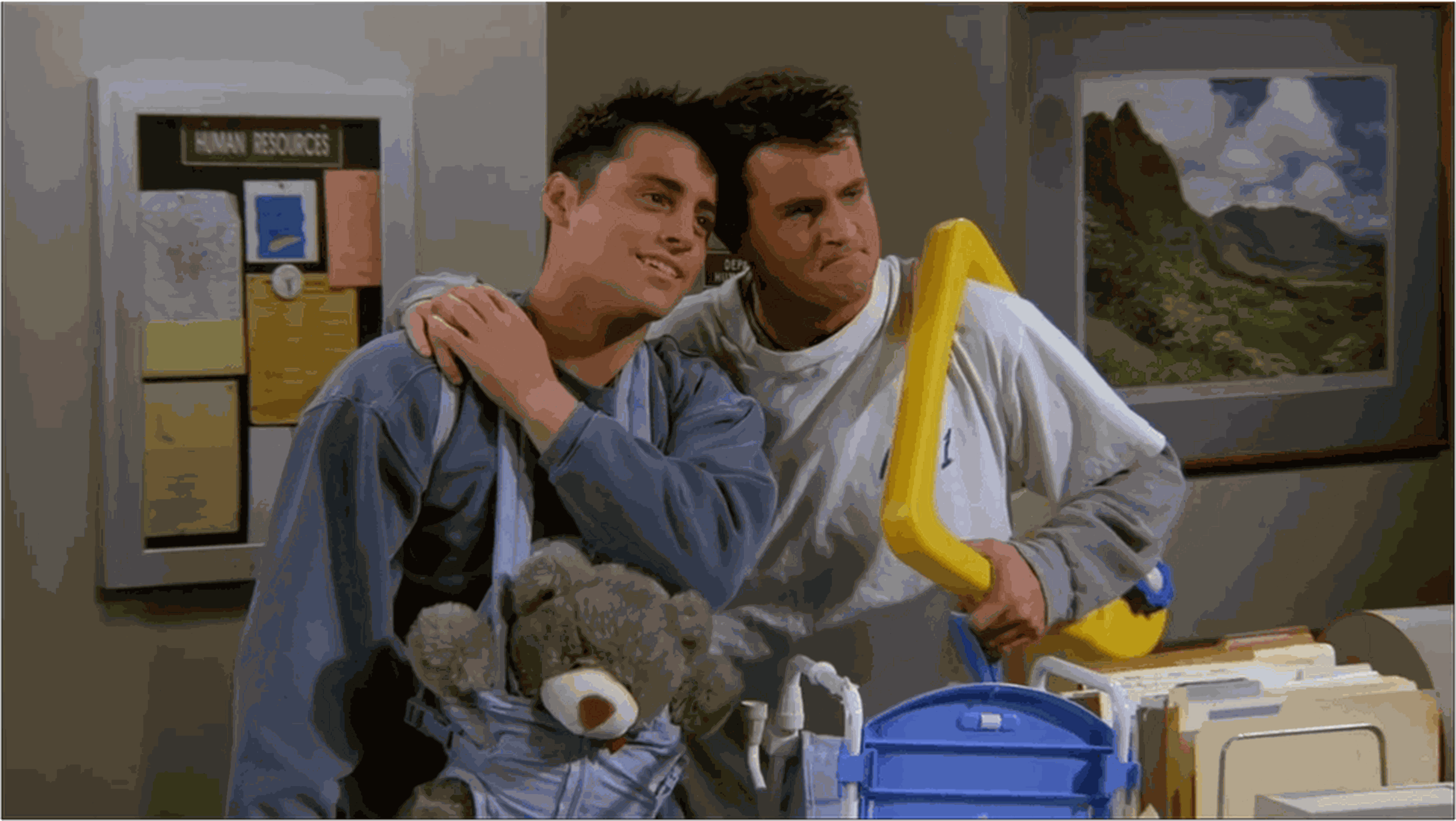 Friends - Las insinuaciones de que Chandler sea gay