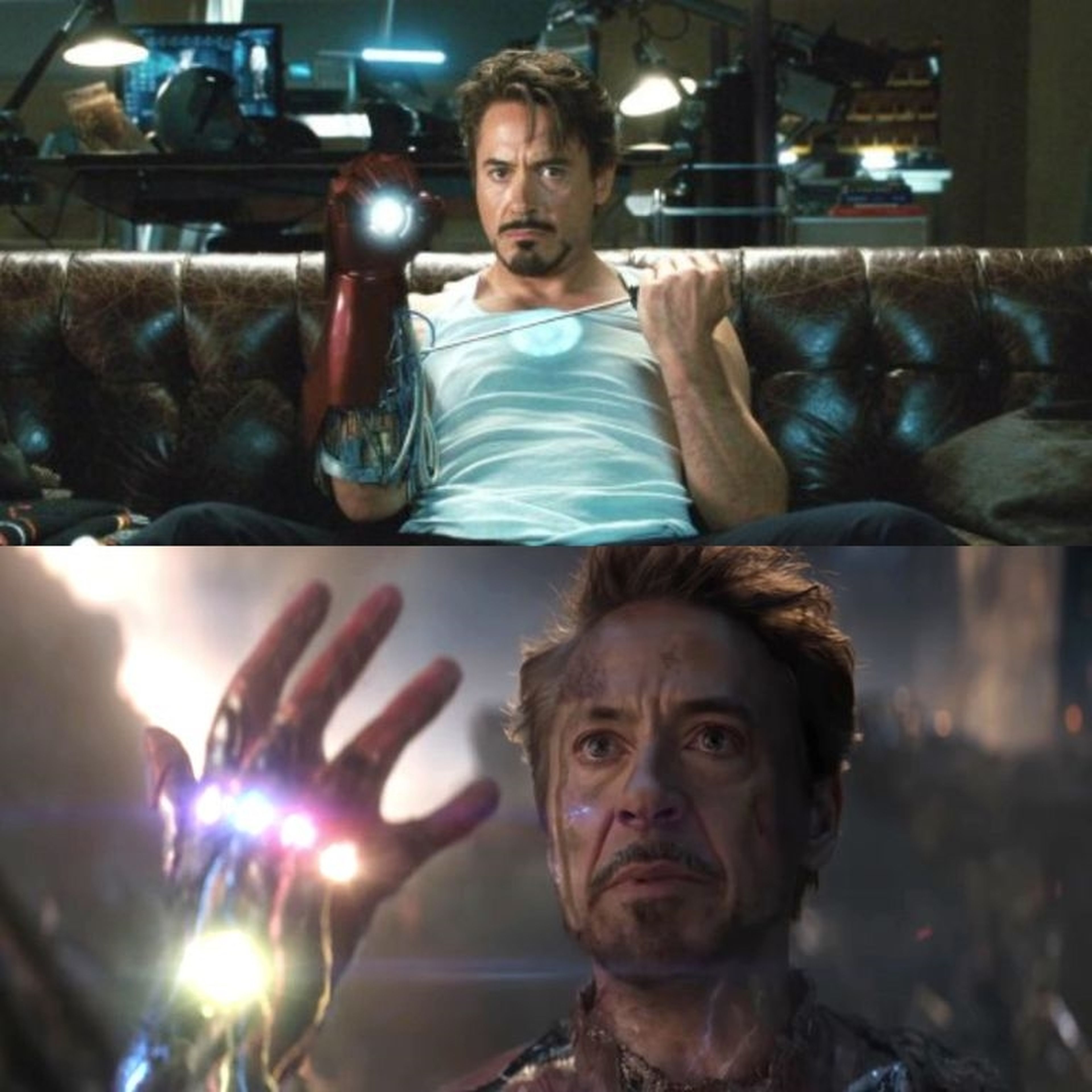 Iron Man y su detalle con Vengadores Endgame