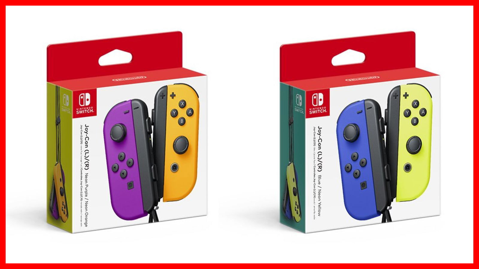 Nintendo nuevos colores de Joy-Con para Switch | Hobby